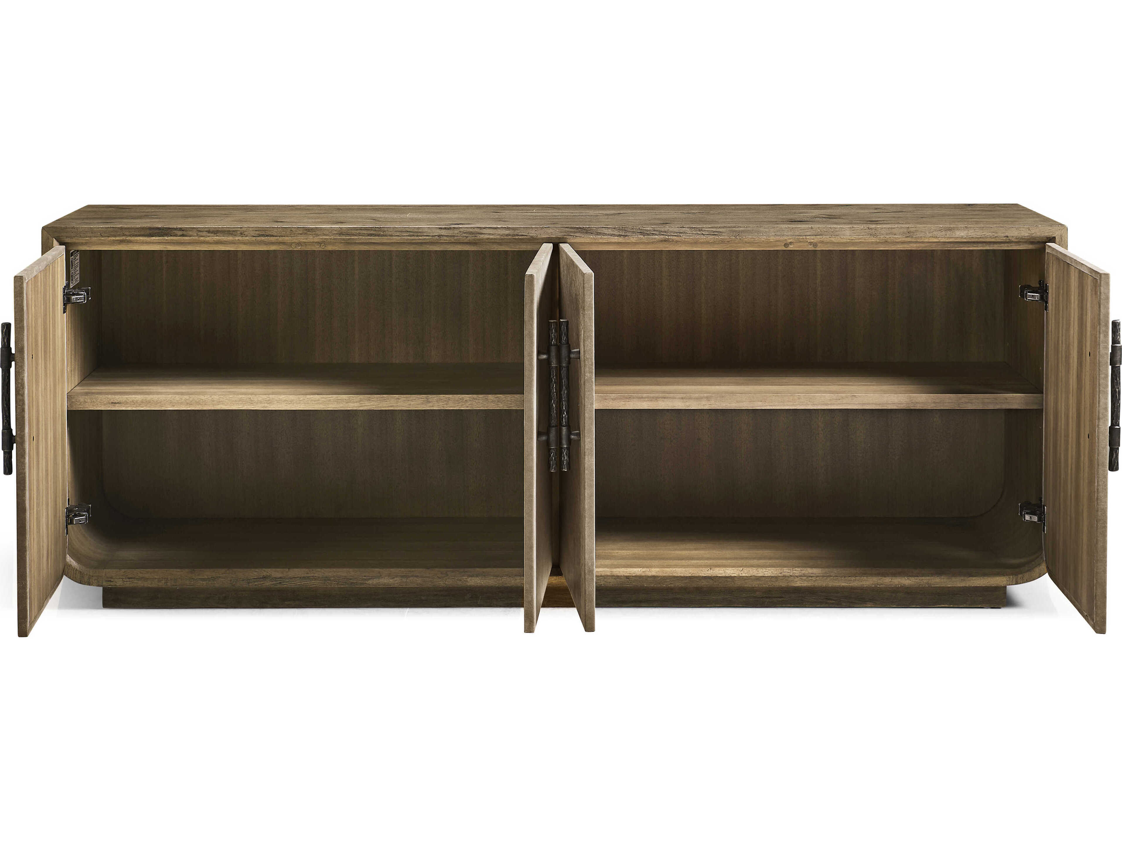 Jonathan Charles Stone Ridge 84" Acacia Wood Tully Light Sideboard