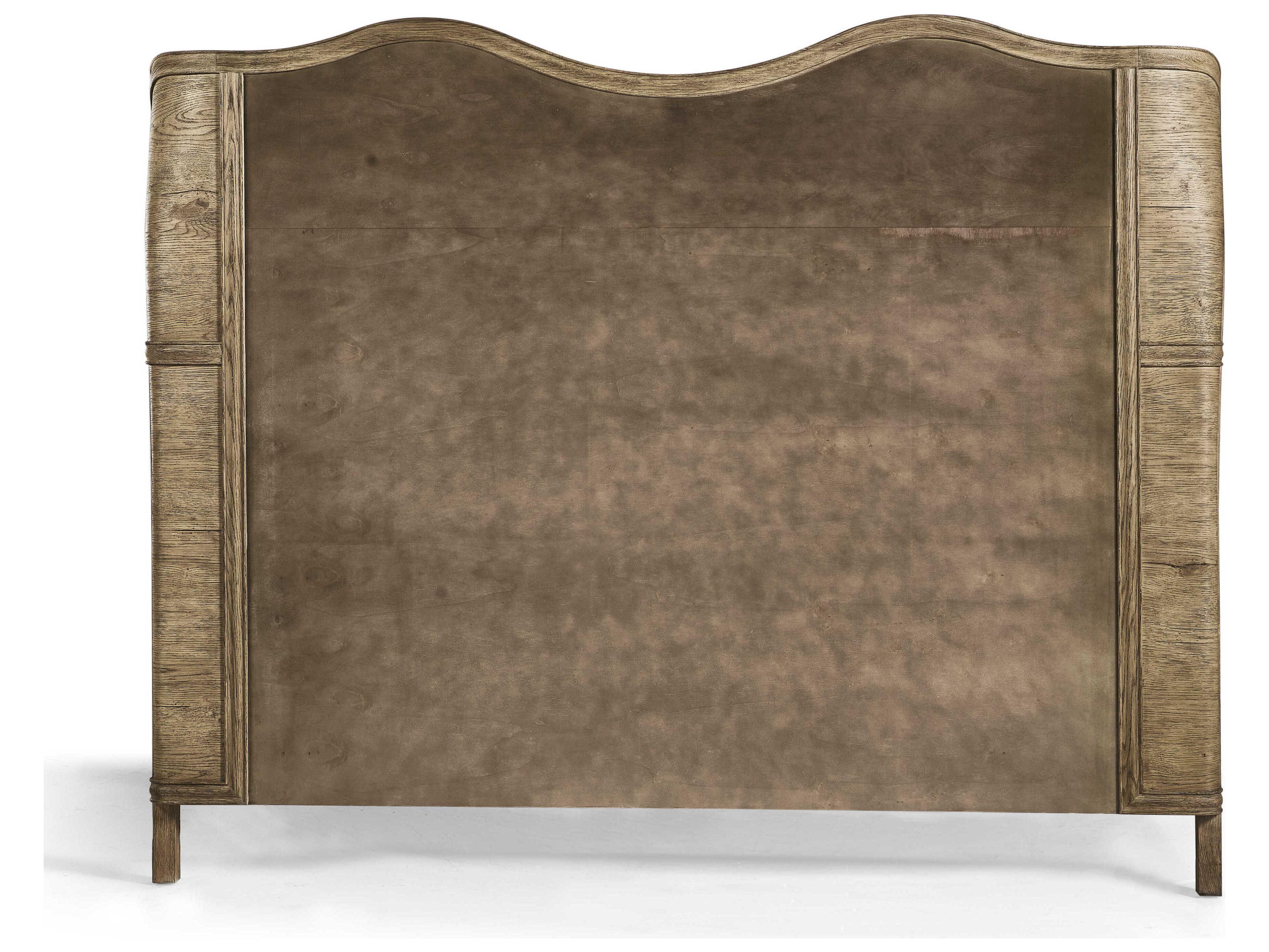 Jonathan Charles Echo Canyon Faded Oak Wood King Panel Bed