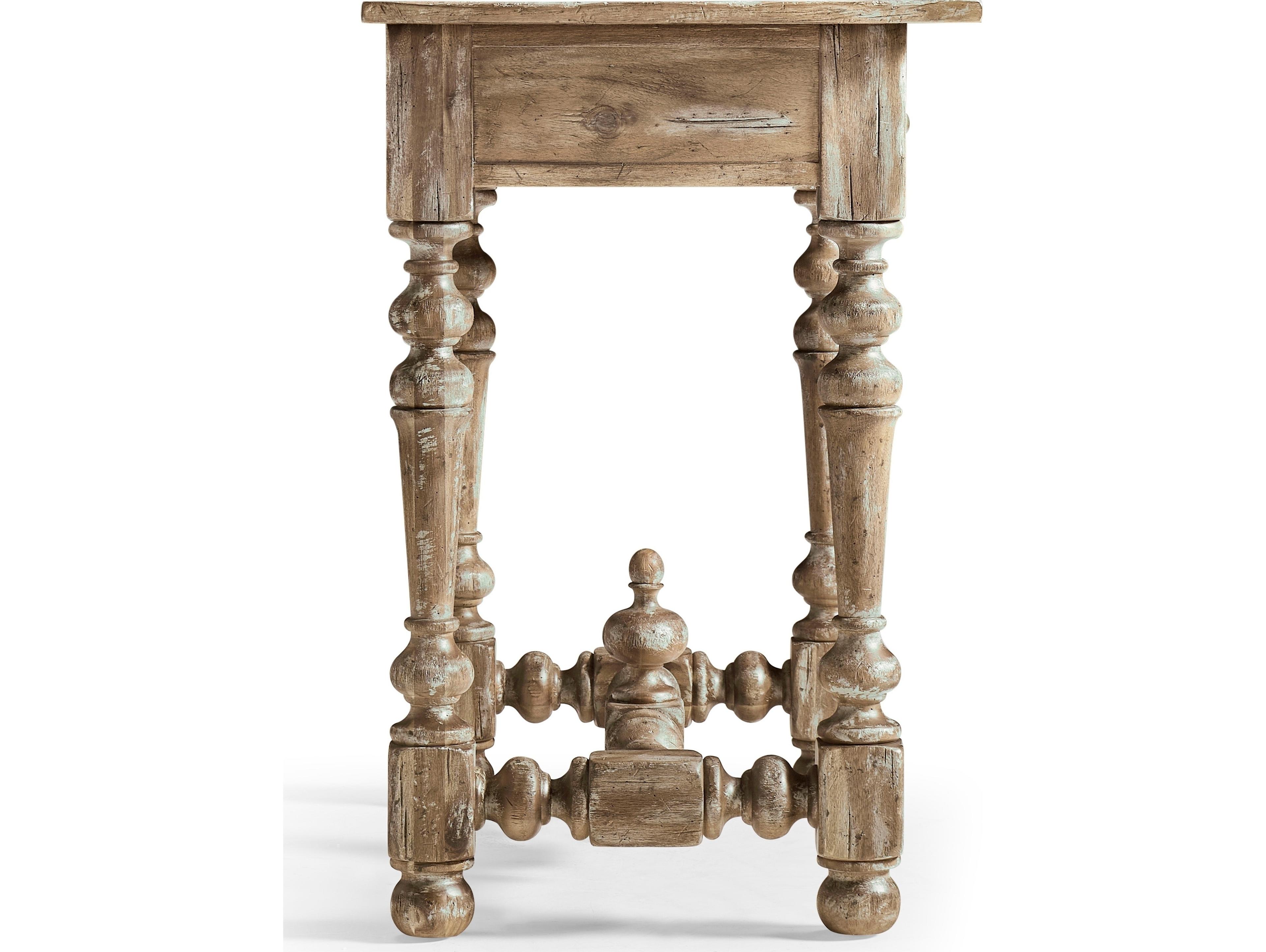 Jonathan Charles Caldera 1-Drawer Brown Acacia Wood Nightstand