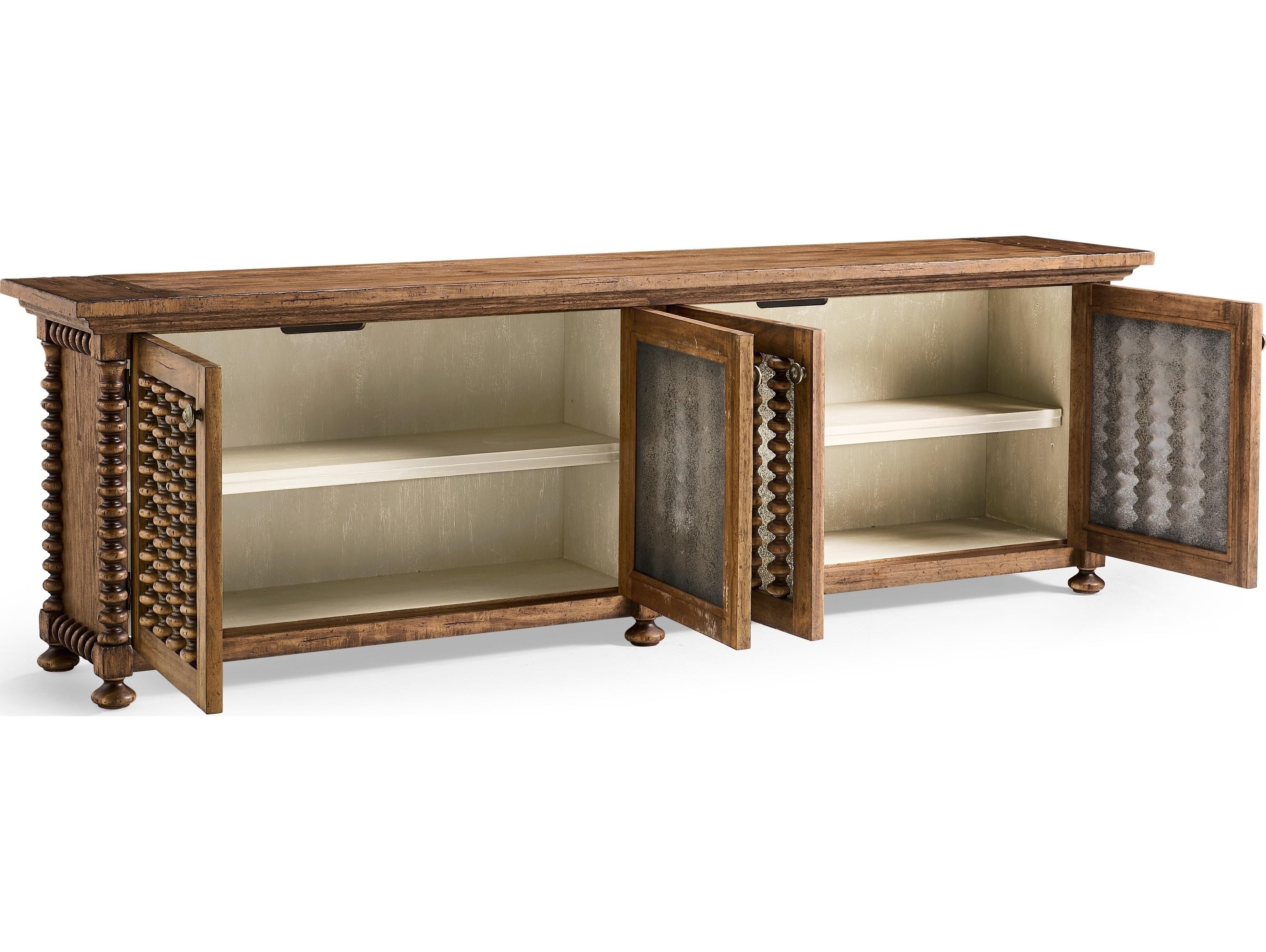 Jonathan Charles Tamarisk 102" Spain Walnut Media Console