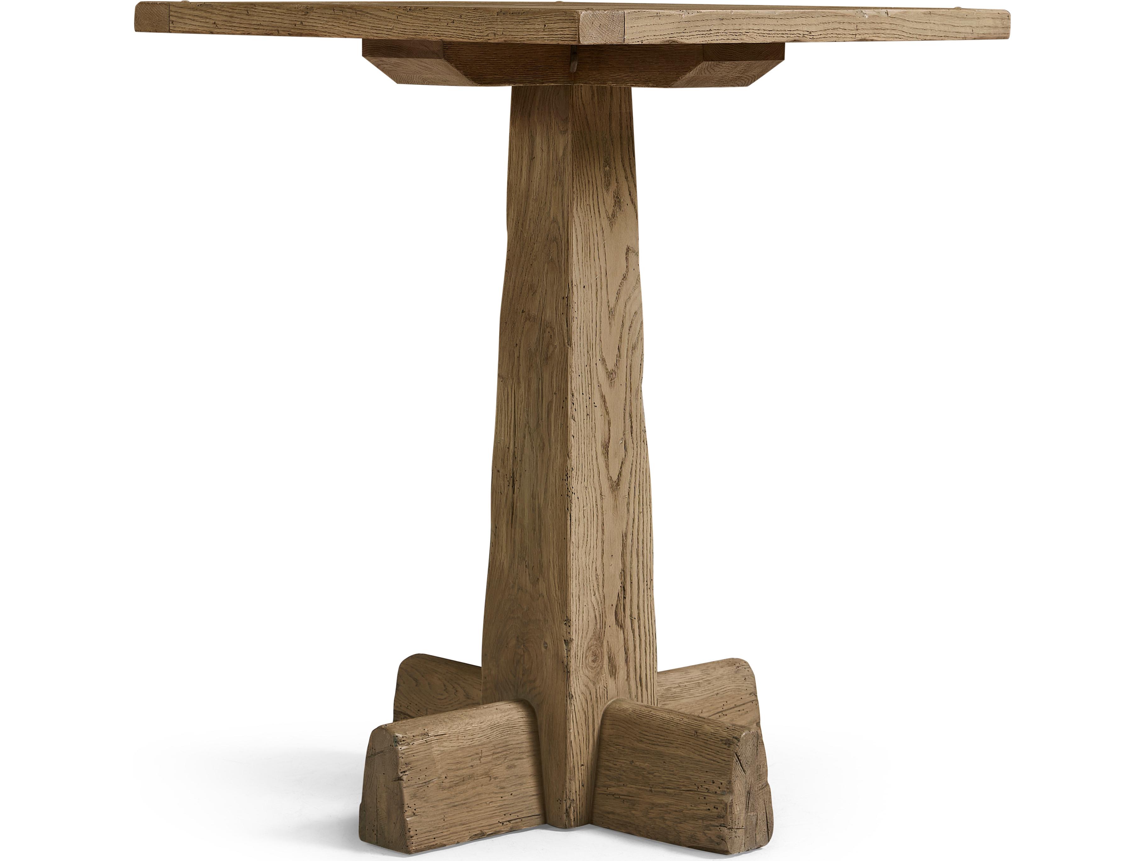 Jonathan Charles Echo Canyon Faded Oak Square Wood Bar Table