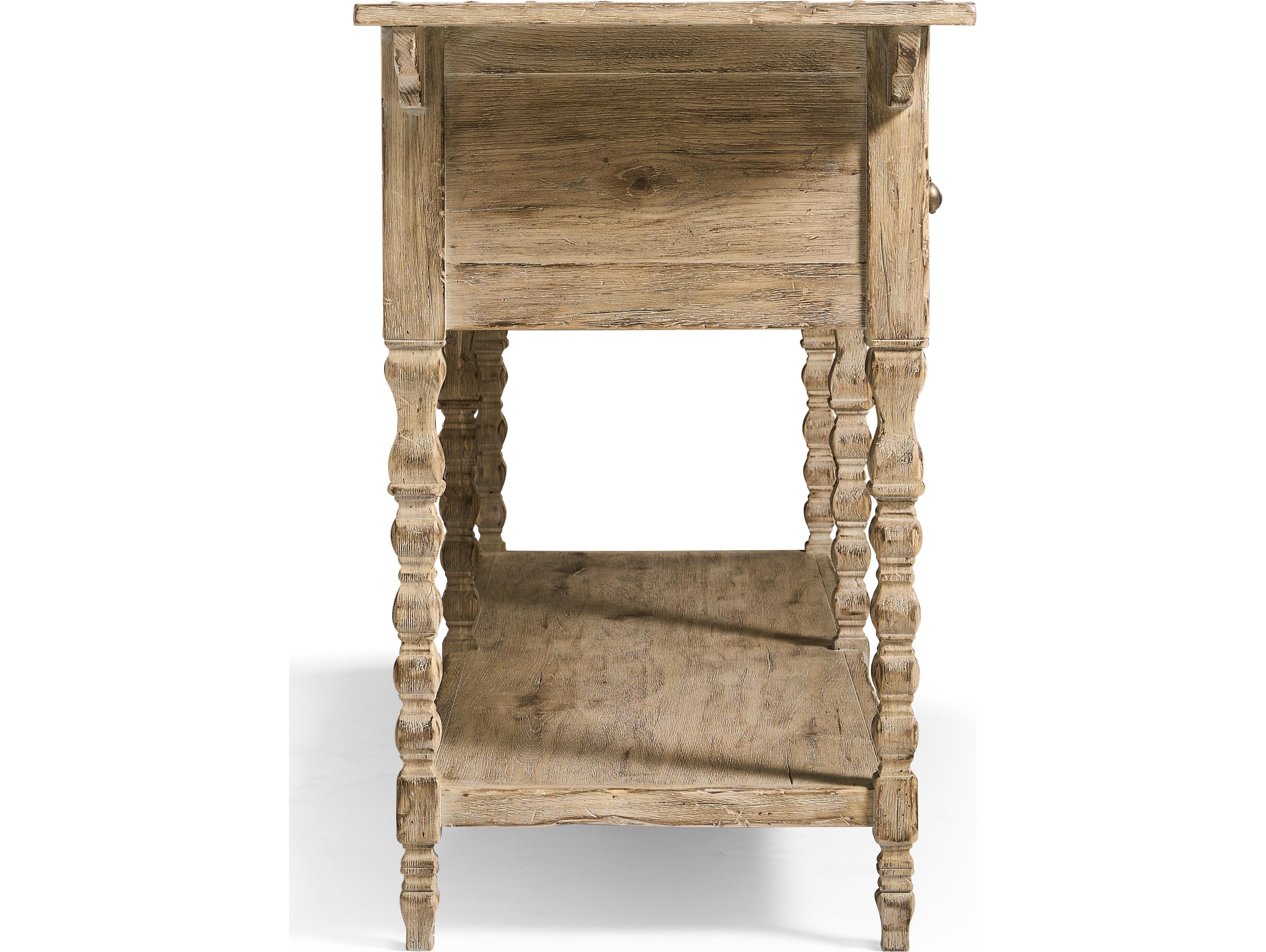 Jonathan Charles Sagehill Rectangular Wood Timberon Grey Oak Console Table