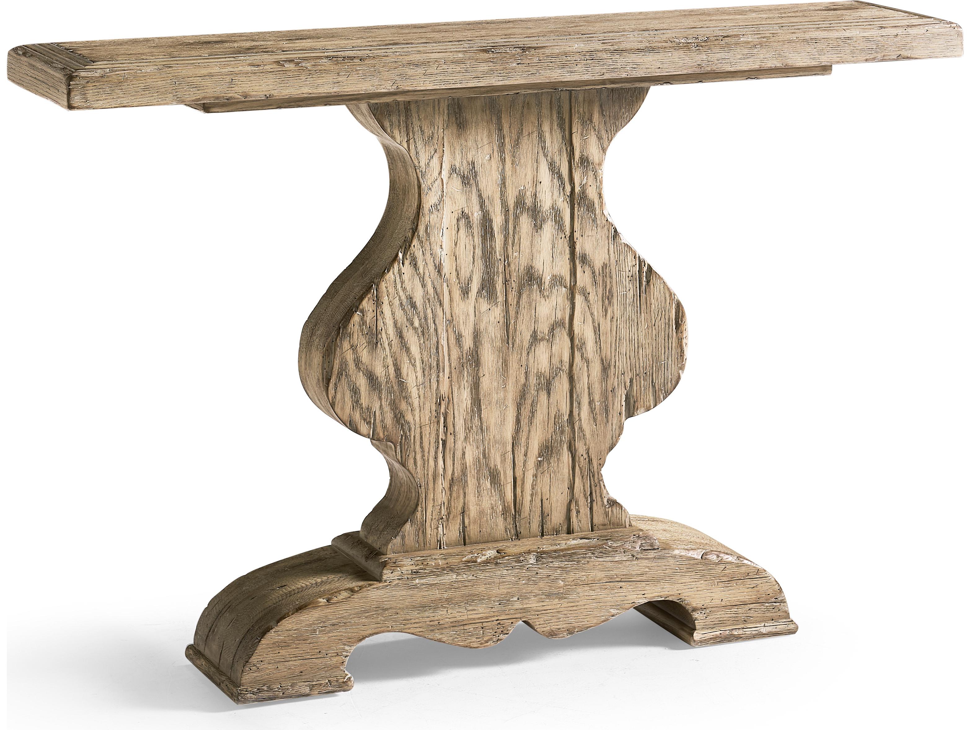 Jonathan Charles Sagehill Rectangular Wood Timberon Grey Oak Console Table