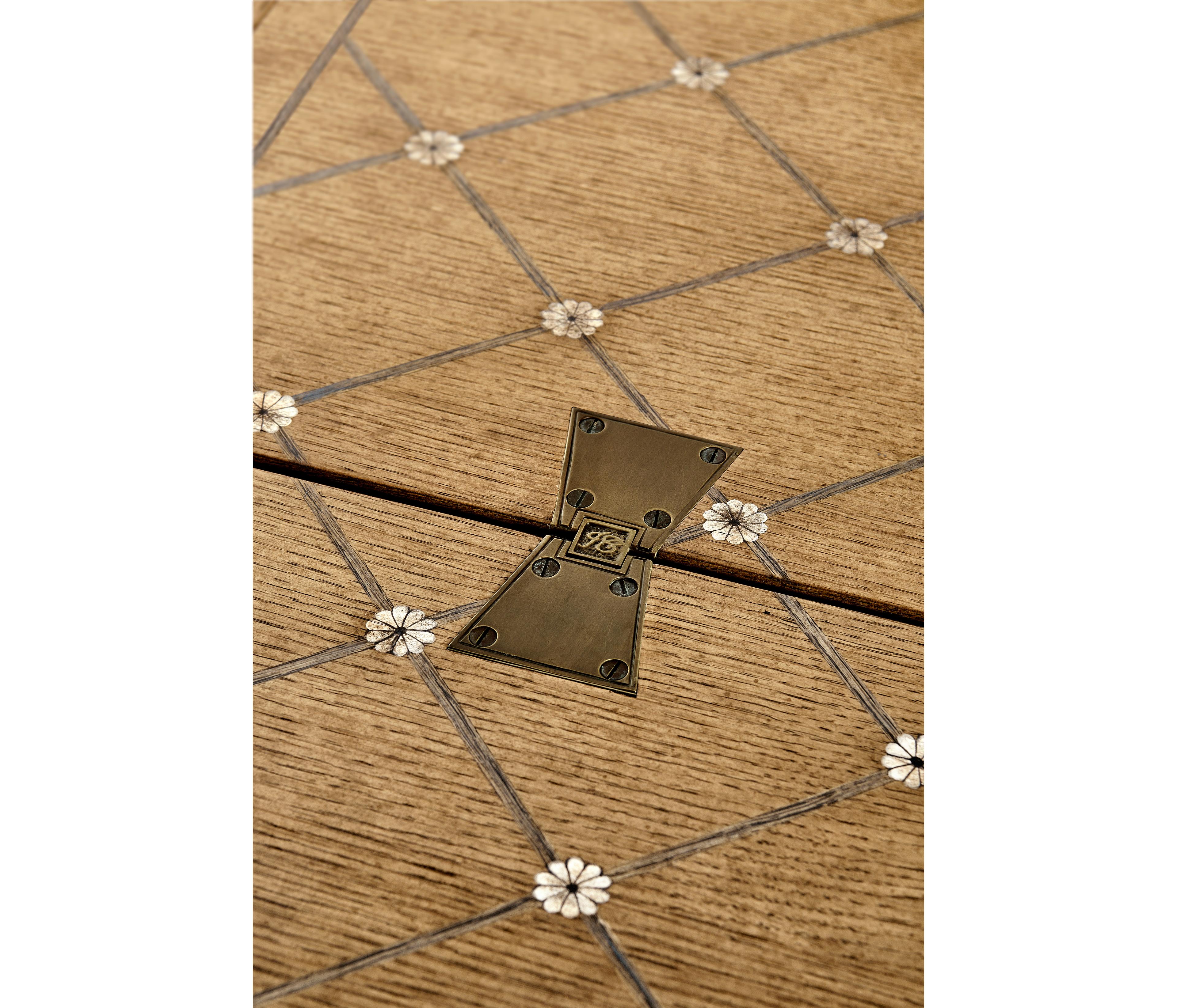 Jonathan Charles Reimagined Rectangular Wood Natural Oak Dining Table