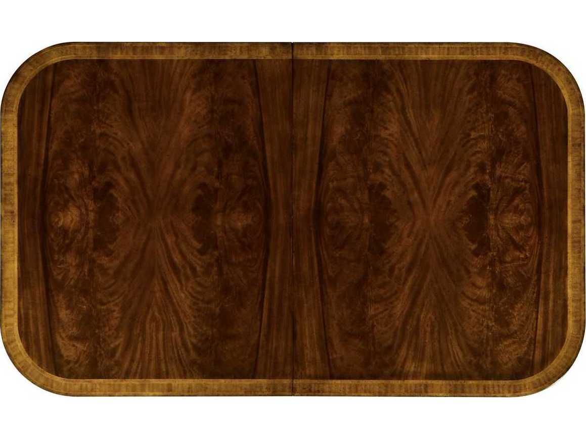 Jonathan Charles Buckingham Rectangular Wood Antique Mahogany Dining Table