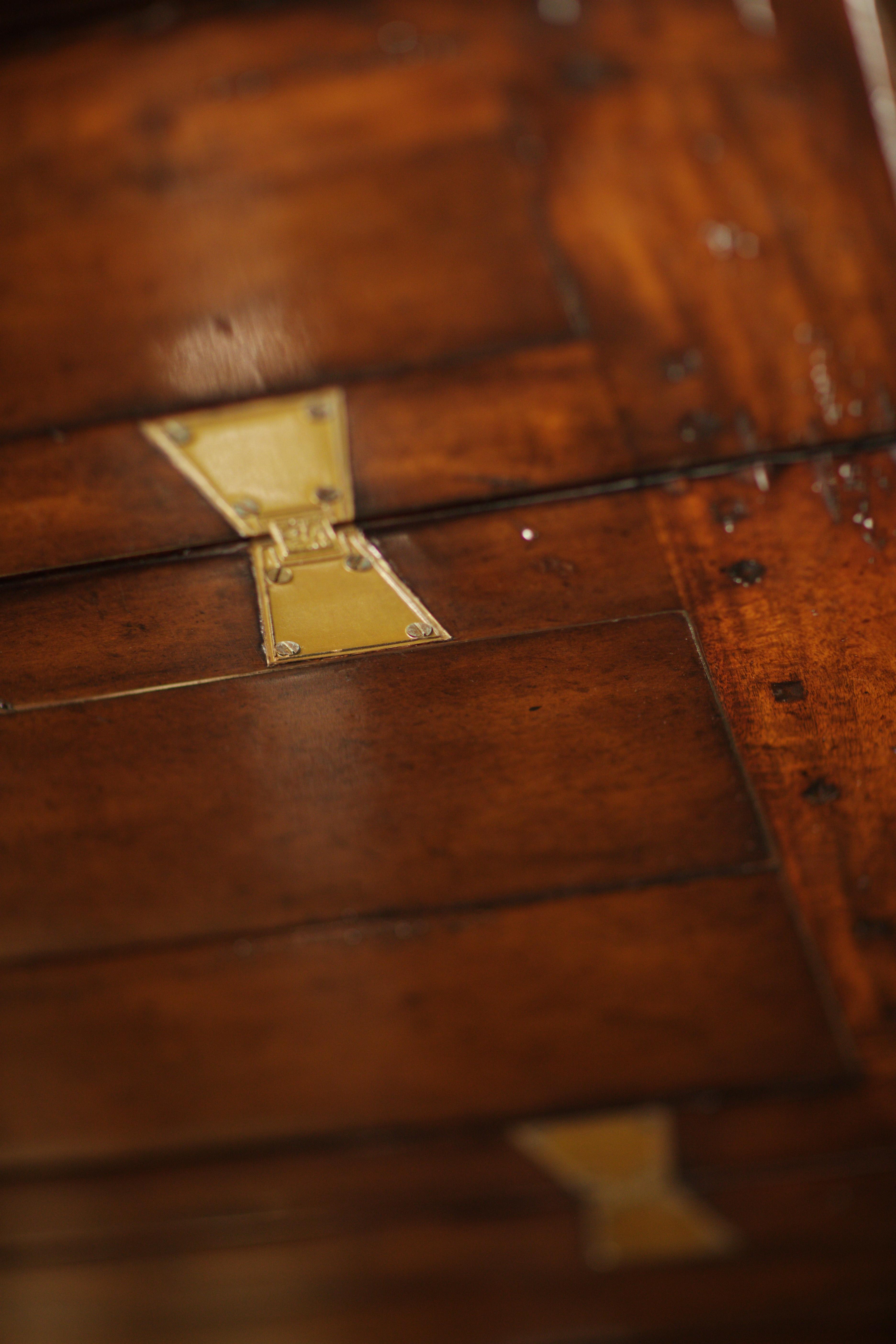 Jonathan Charles Jc Casual Rectangular Wood Walnut Country Distressed Console Table