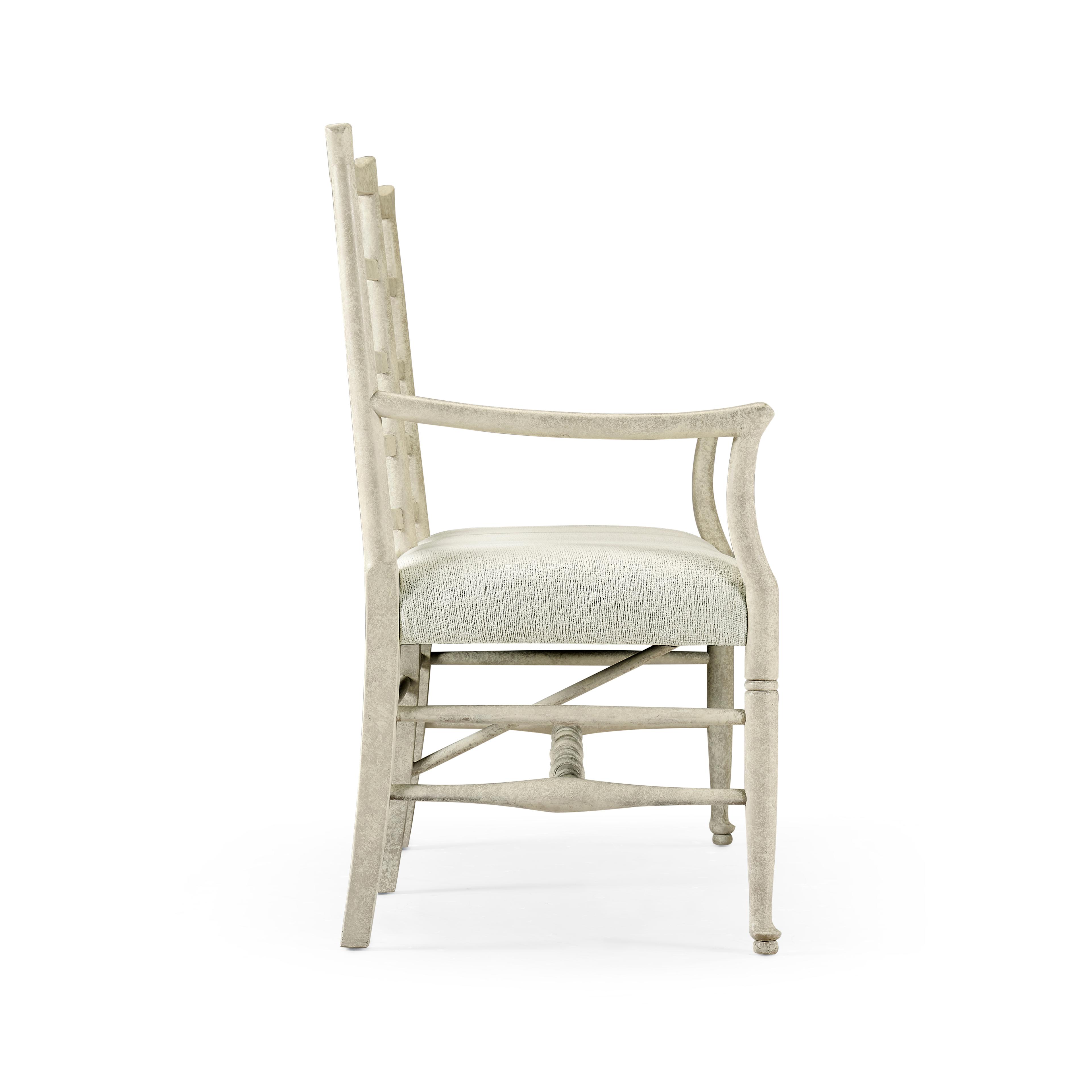 Jonathan Charles Jc Casual Fabric Whitewash Driftwood Coffee Table