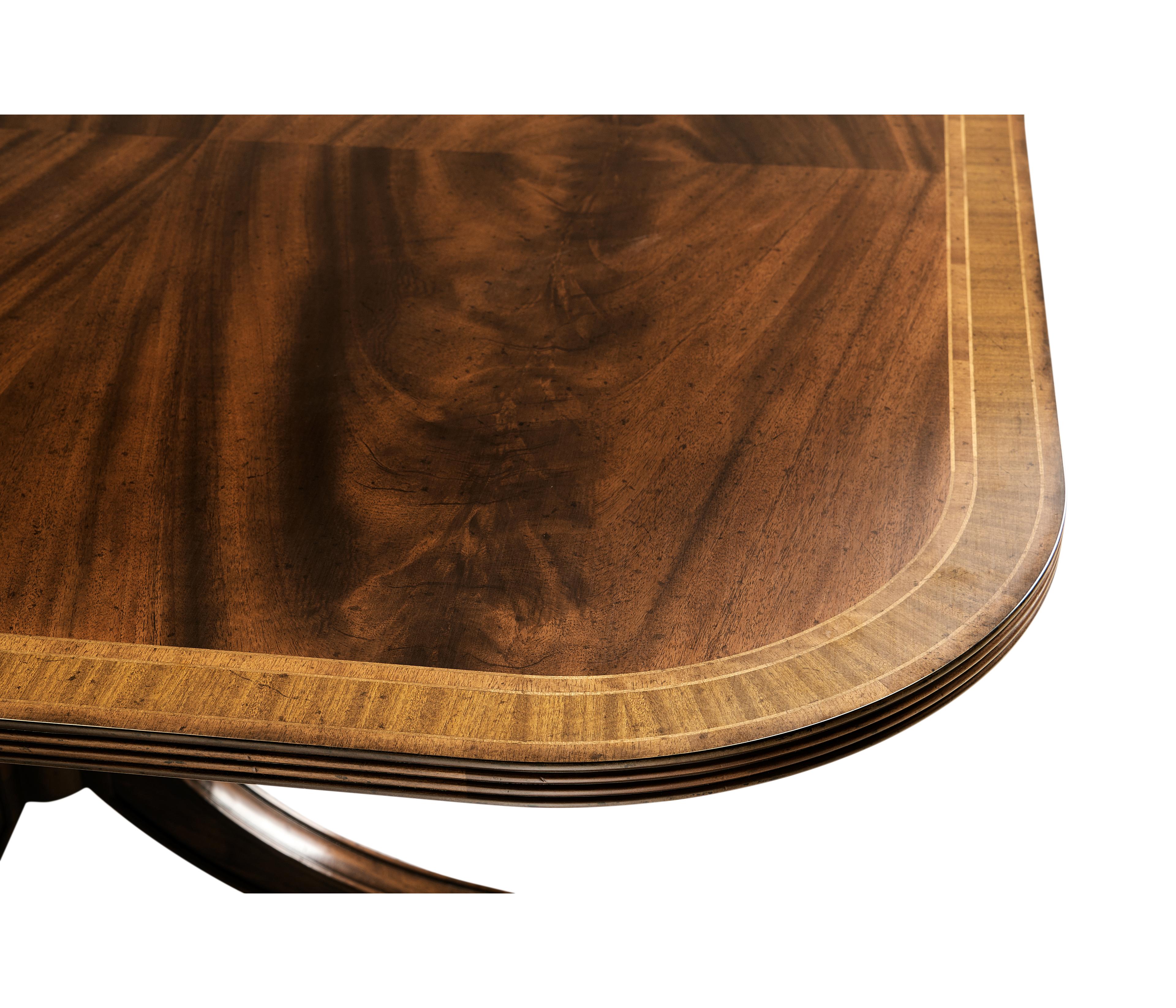 Jonathan Charles Jc Traditional Rectangular Wood Antique Mahogany Dining Table