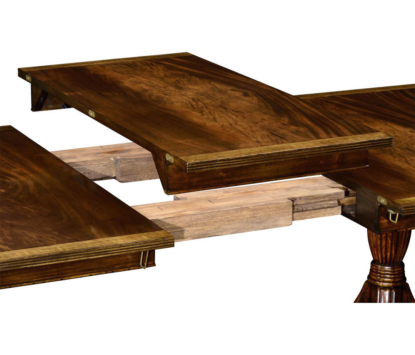 Jonathan Charles Jc Traditional Rectangular Wood Antique Mahogany Dining Table