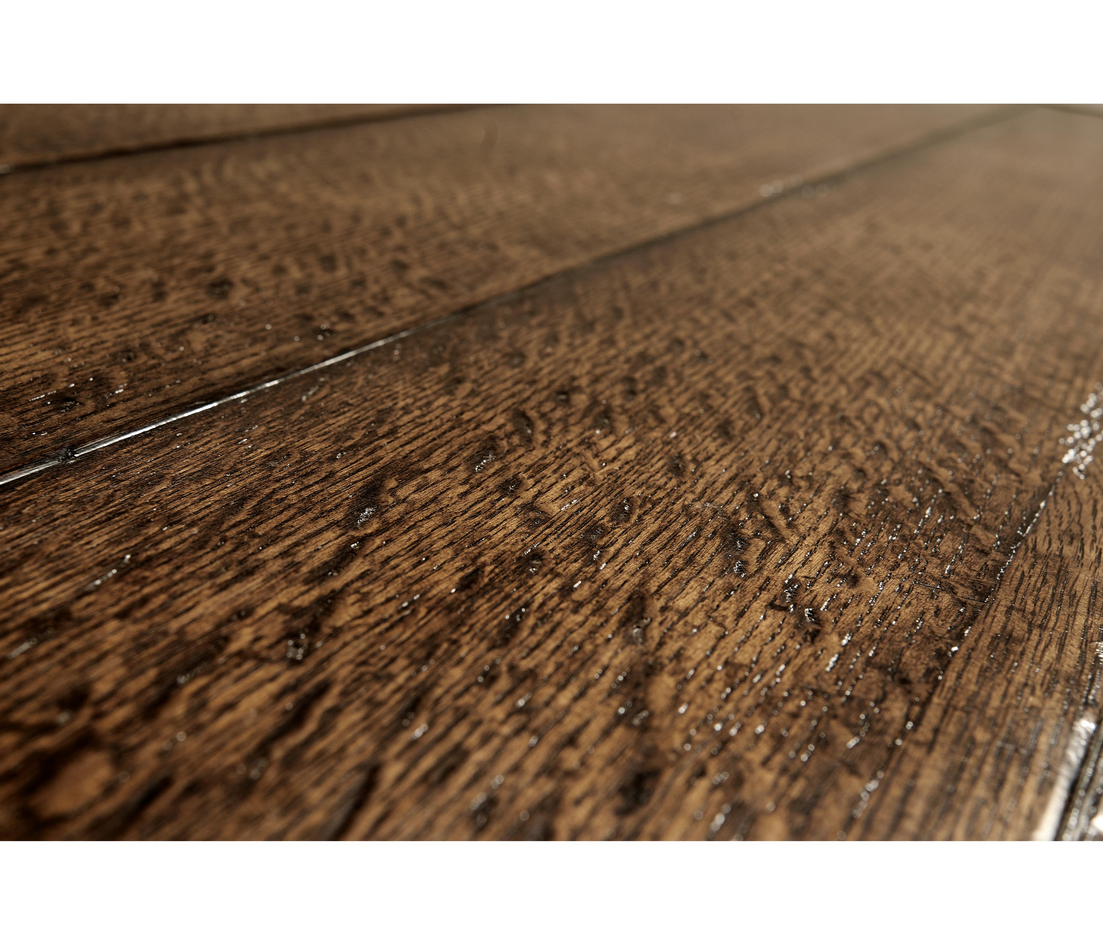 Jonathan Charles Sherwood Oak Wood Dark Brown Tudor Sideboard