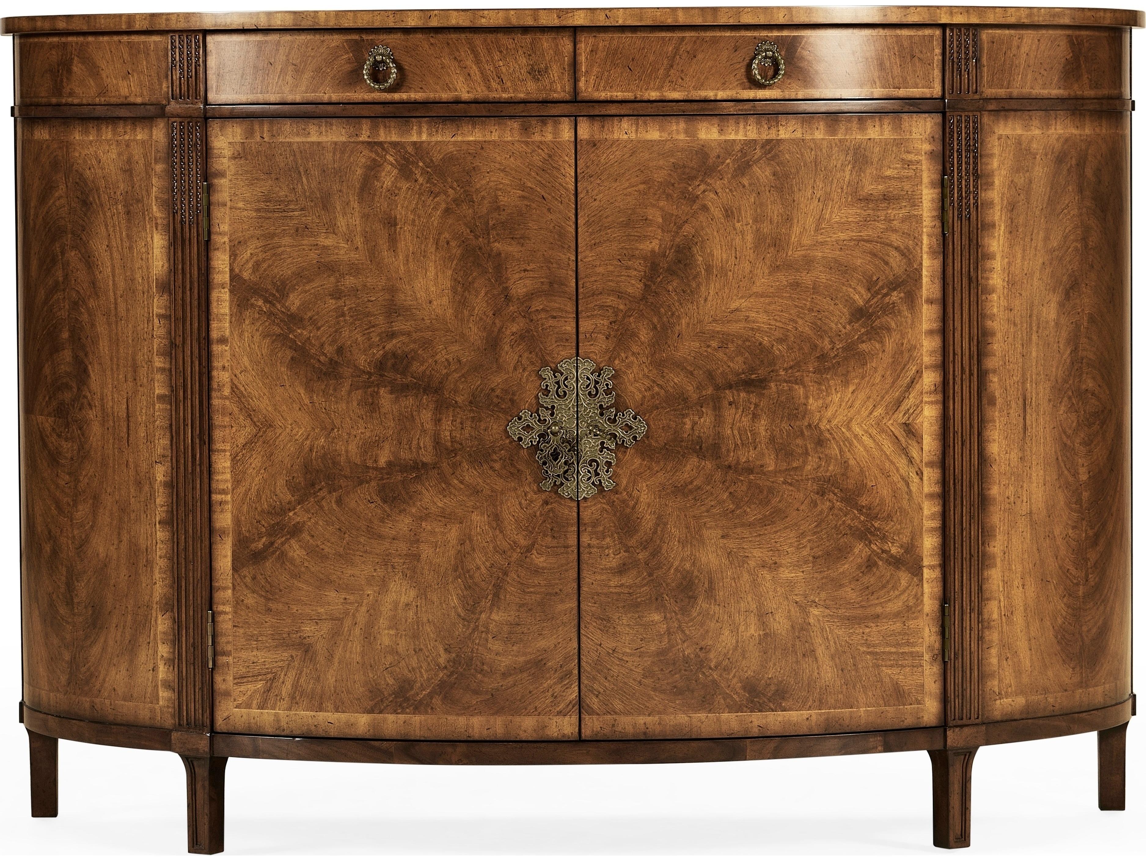 Jonathan Charles Jc Traditional 54" Acacia Wood Brown Crotch Walnut JC Sideboard