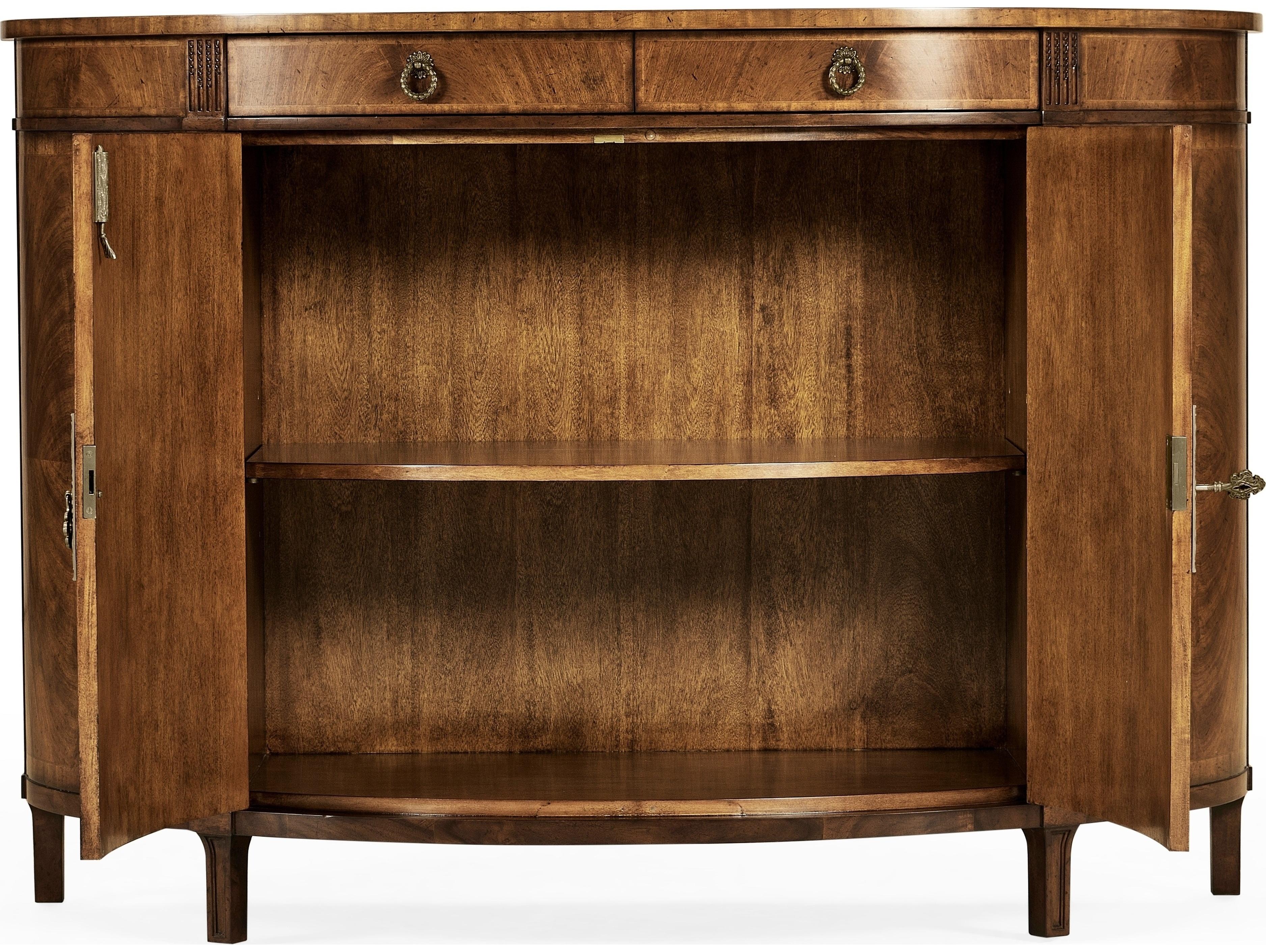 Jonathan Charles Jc Traditional 54" Acacia Wood Brown Crotch Walnut JC Sideboard