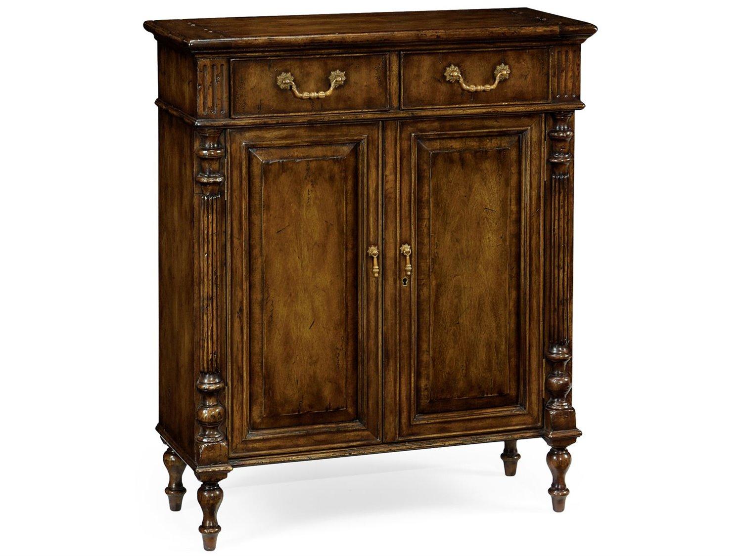 Jonathan Charles Jc Traditional Rectangular Wood Walnut Console Table