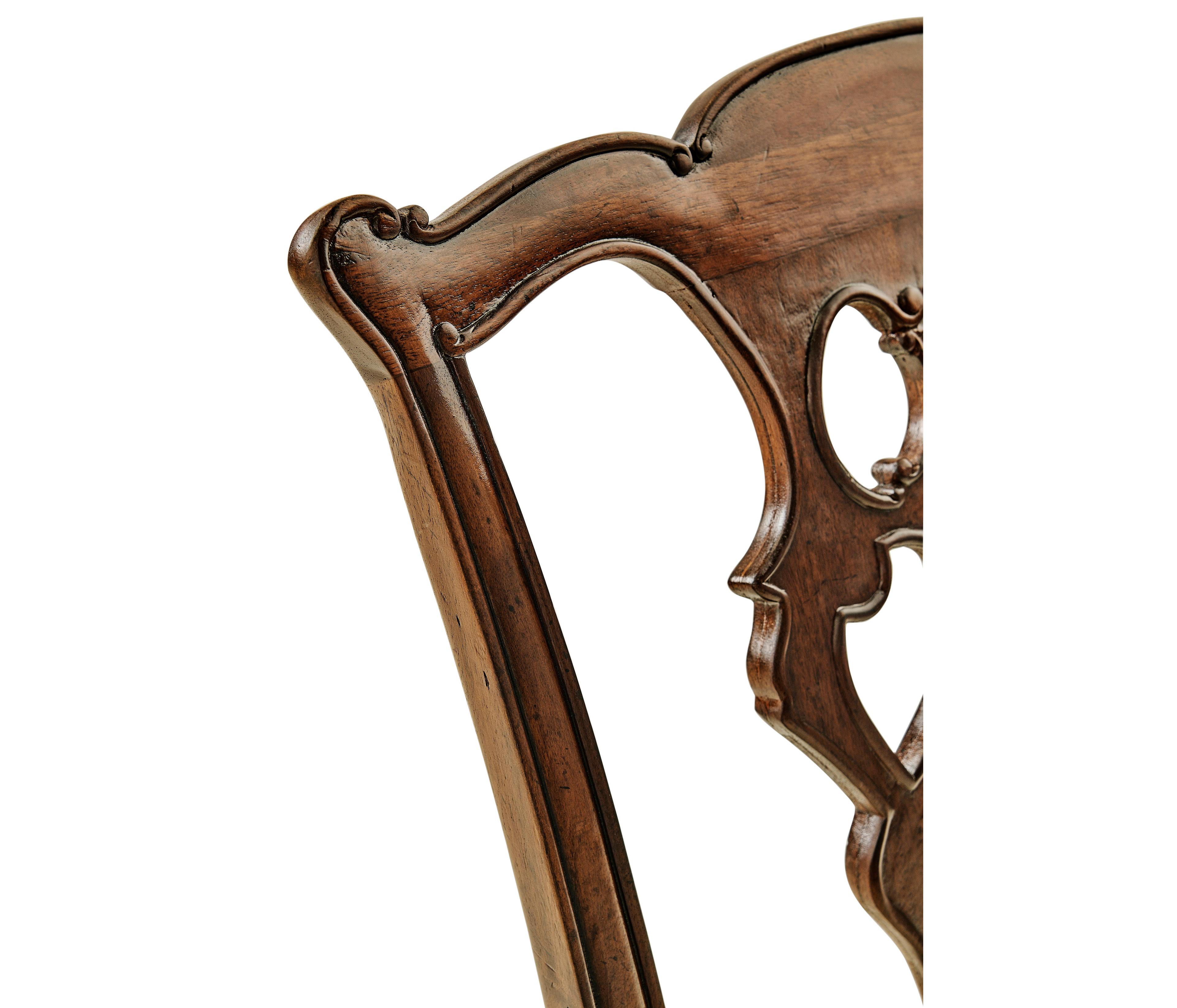 Jonathan Charles Buckingham Acacia Wood Beige Upholstered Side Dining Chair