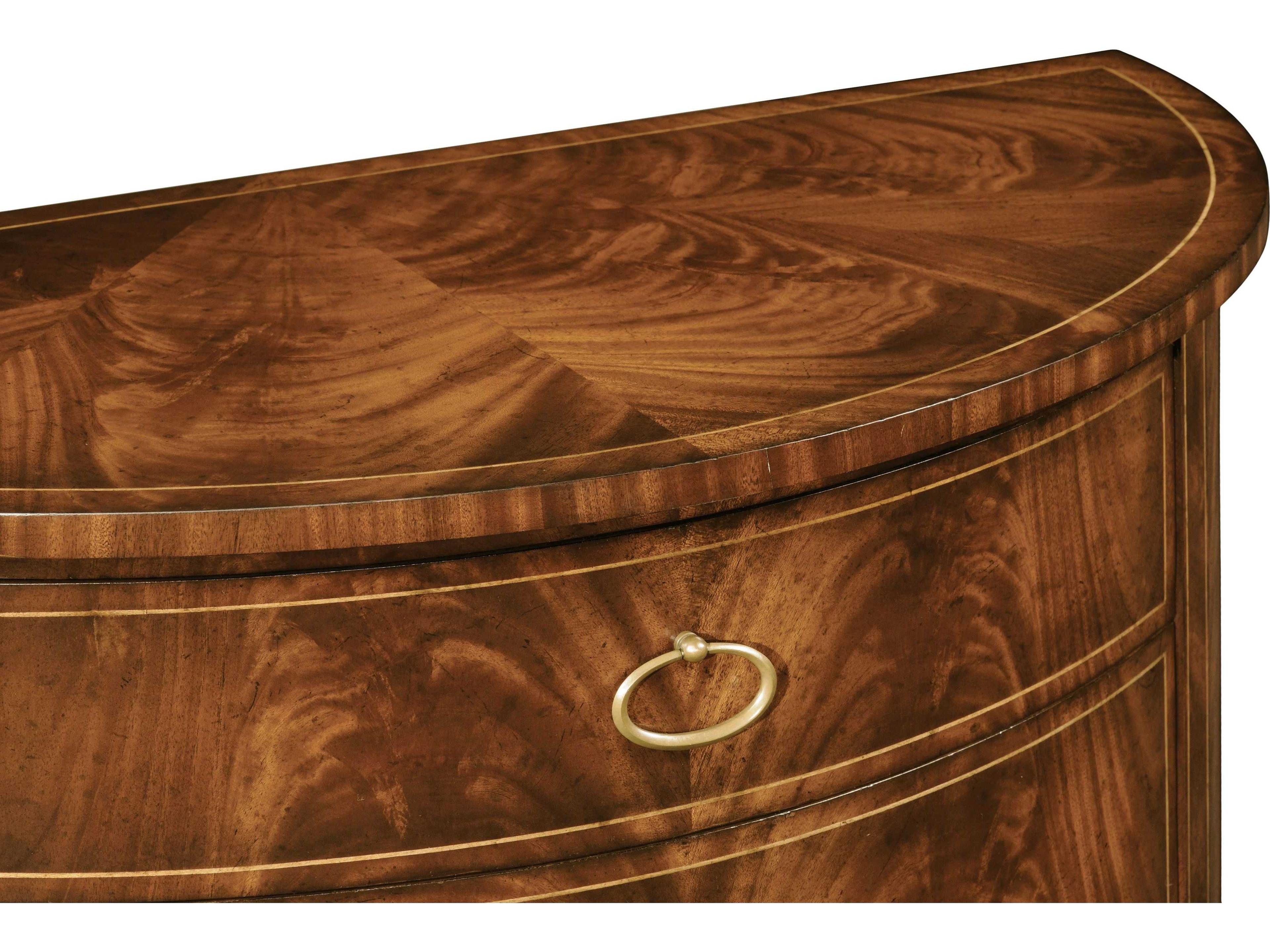 Jonathan Charles Clean & Classic Light Antique Mahogany Brown Acacia Wood Accent Chest