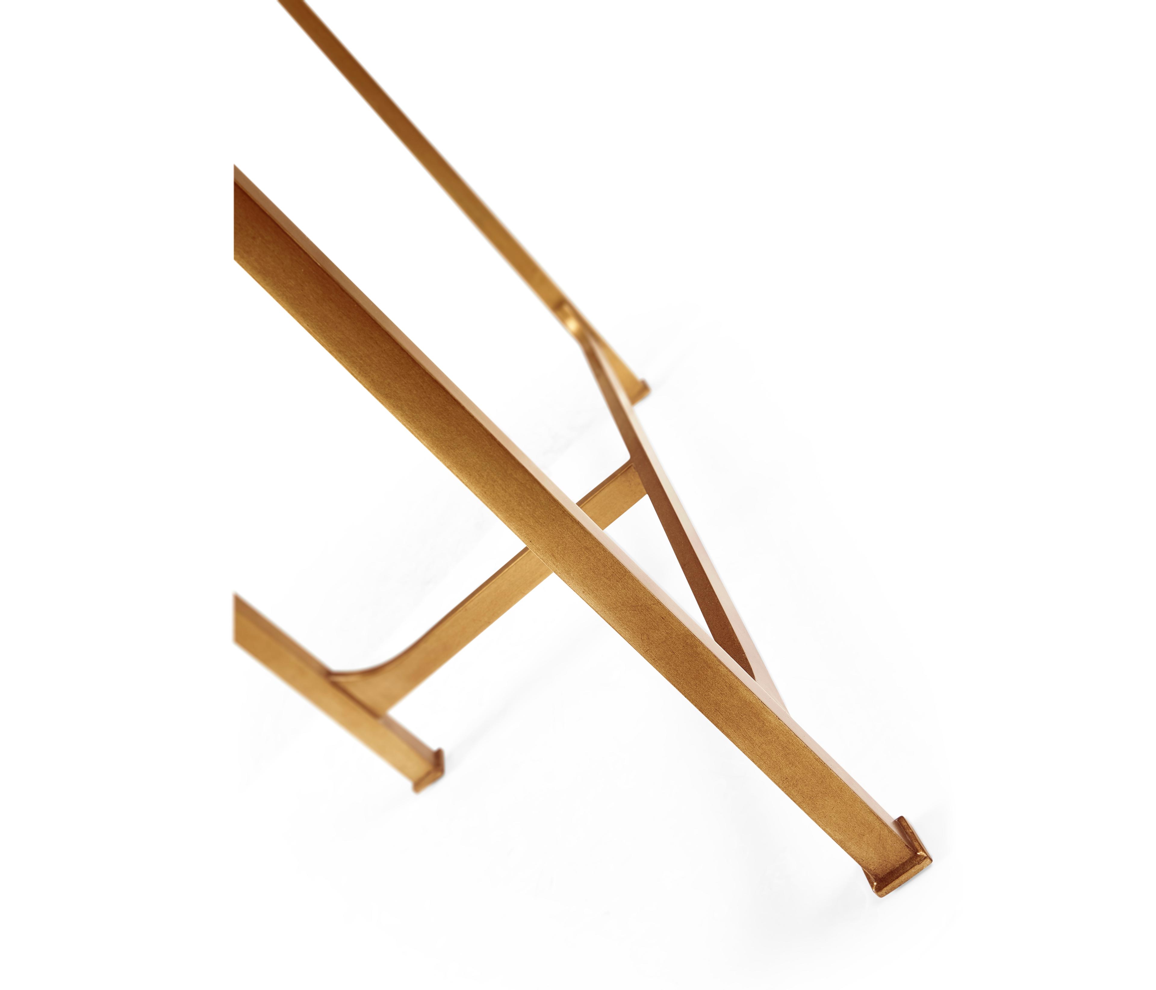 Jonathan Charles Luxe Demilune Glass Gilded Iron Console Table