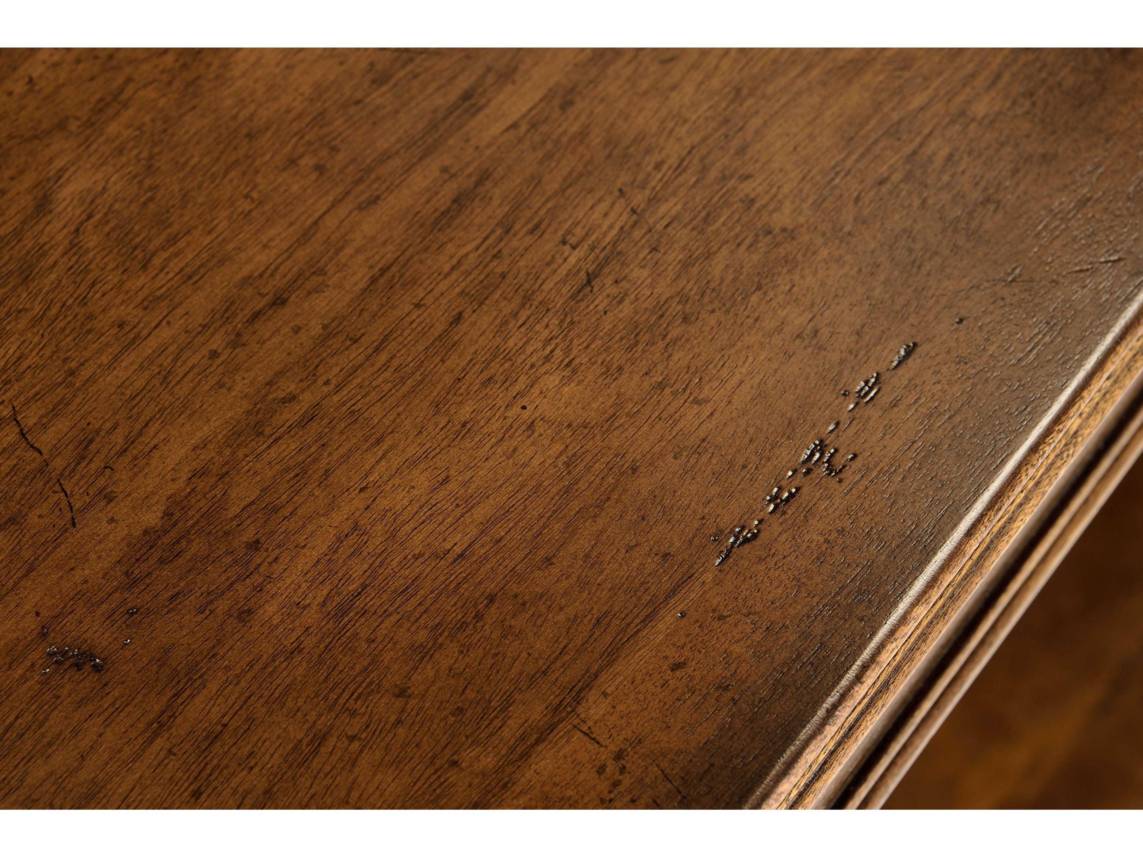 Jonathan Charles Jc Traditional Rectangular Wood Walnut Console Table