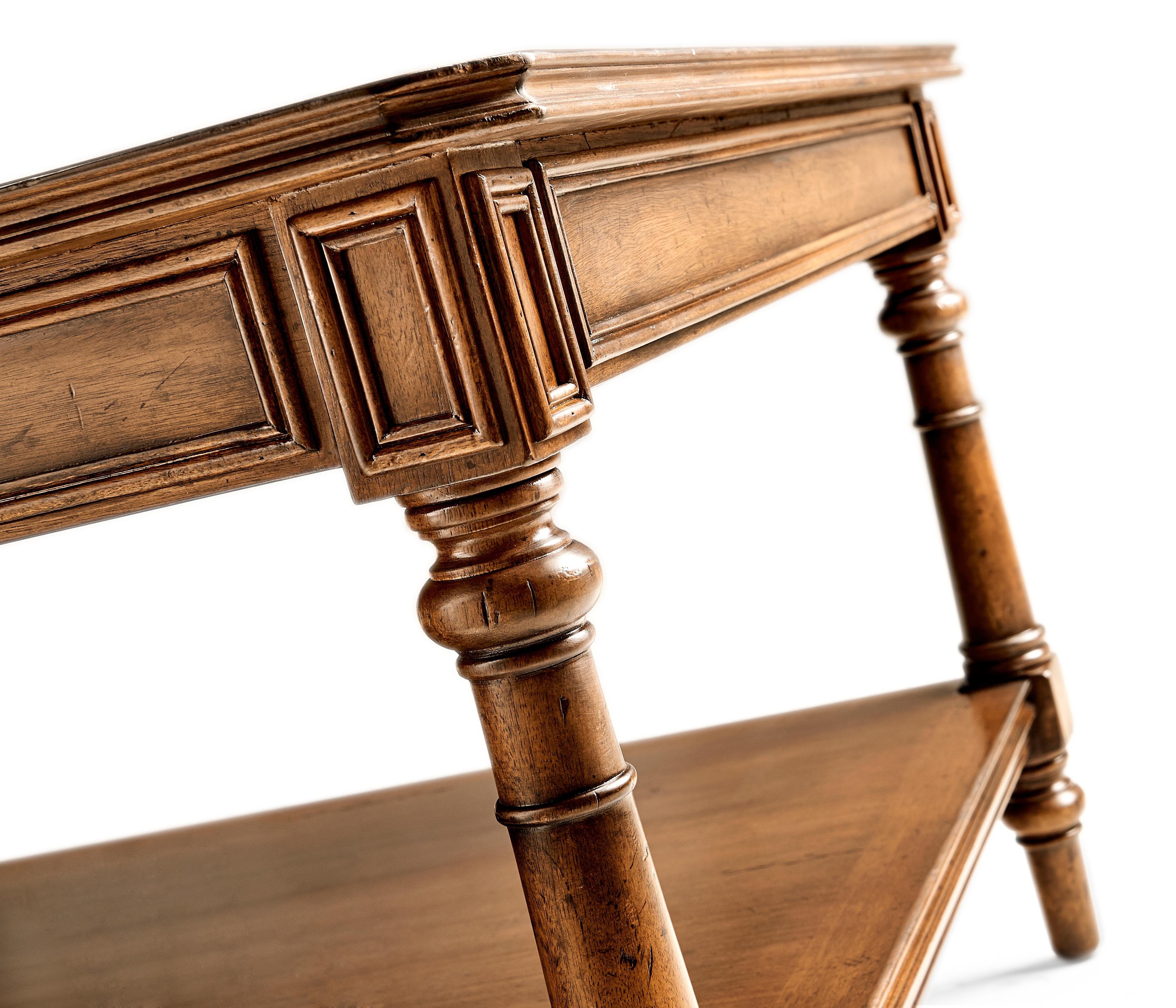 Jonathan Charles Jc Casual Rectangular Wood Walnut Coffee Table