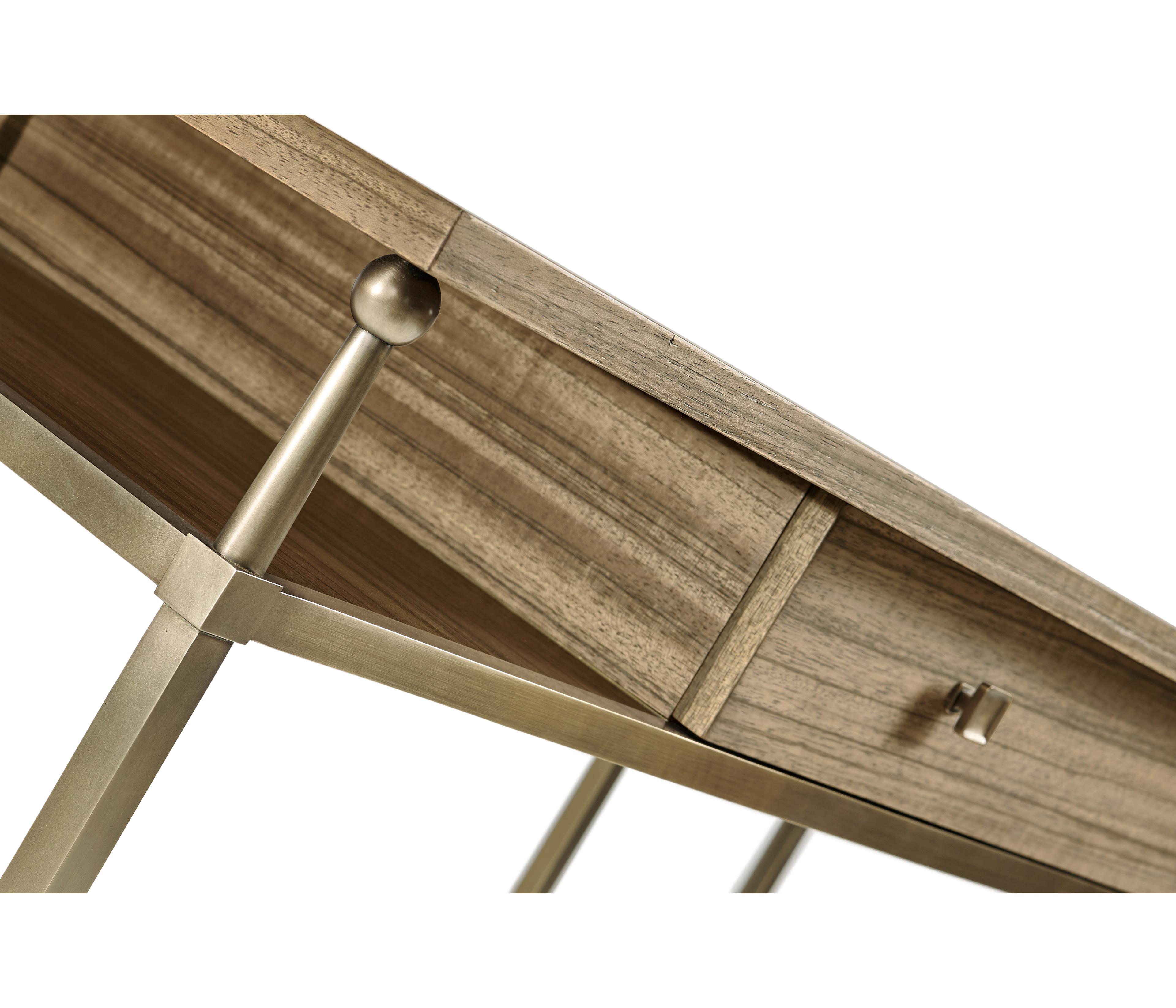 Jonathan Charles Hamilton Golden Amber Brown Secretary Desk