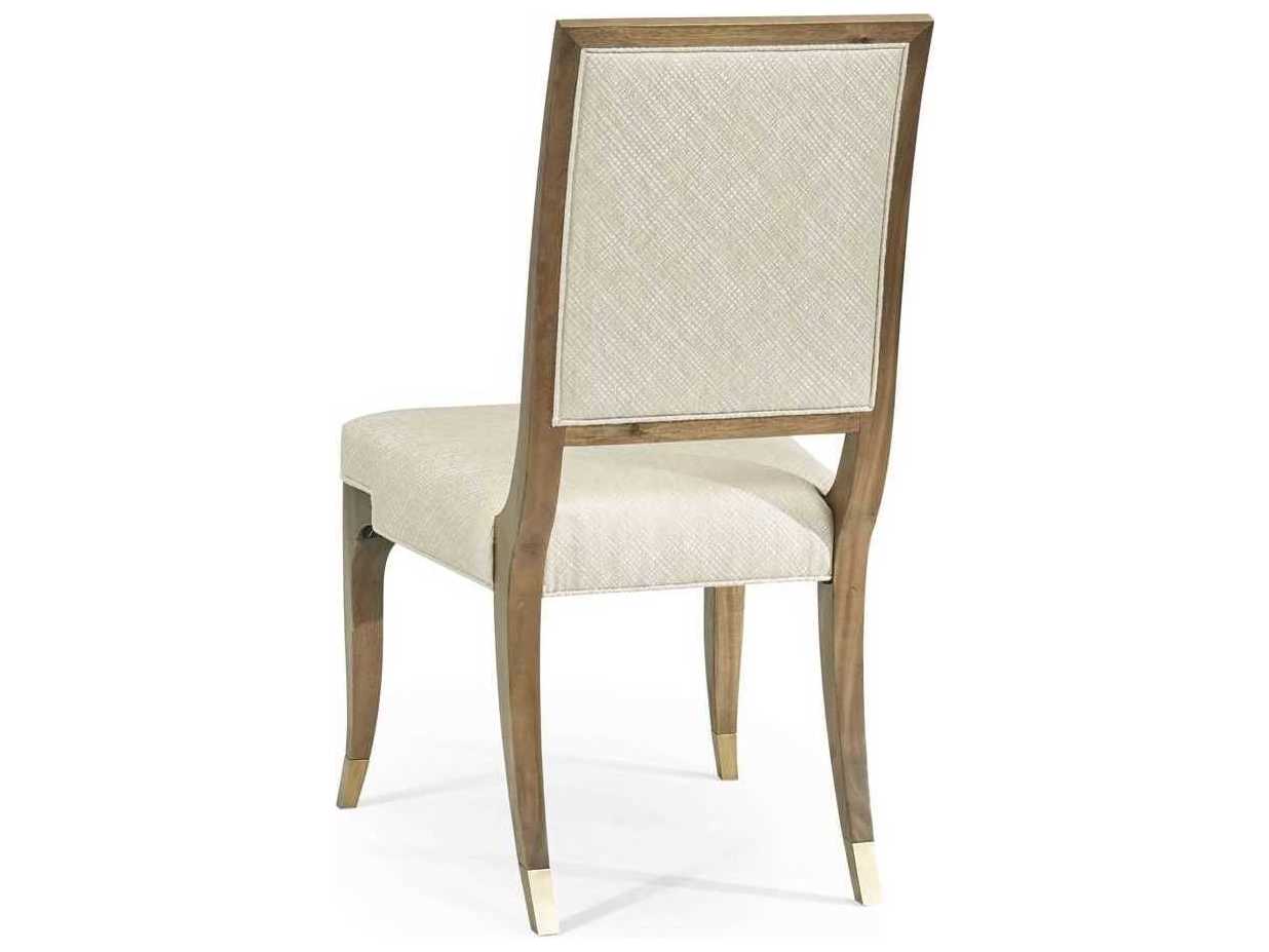 Jonathan Charles Hamilton Brown Upholstered Side Dining Chair