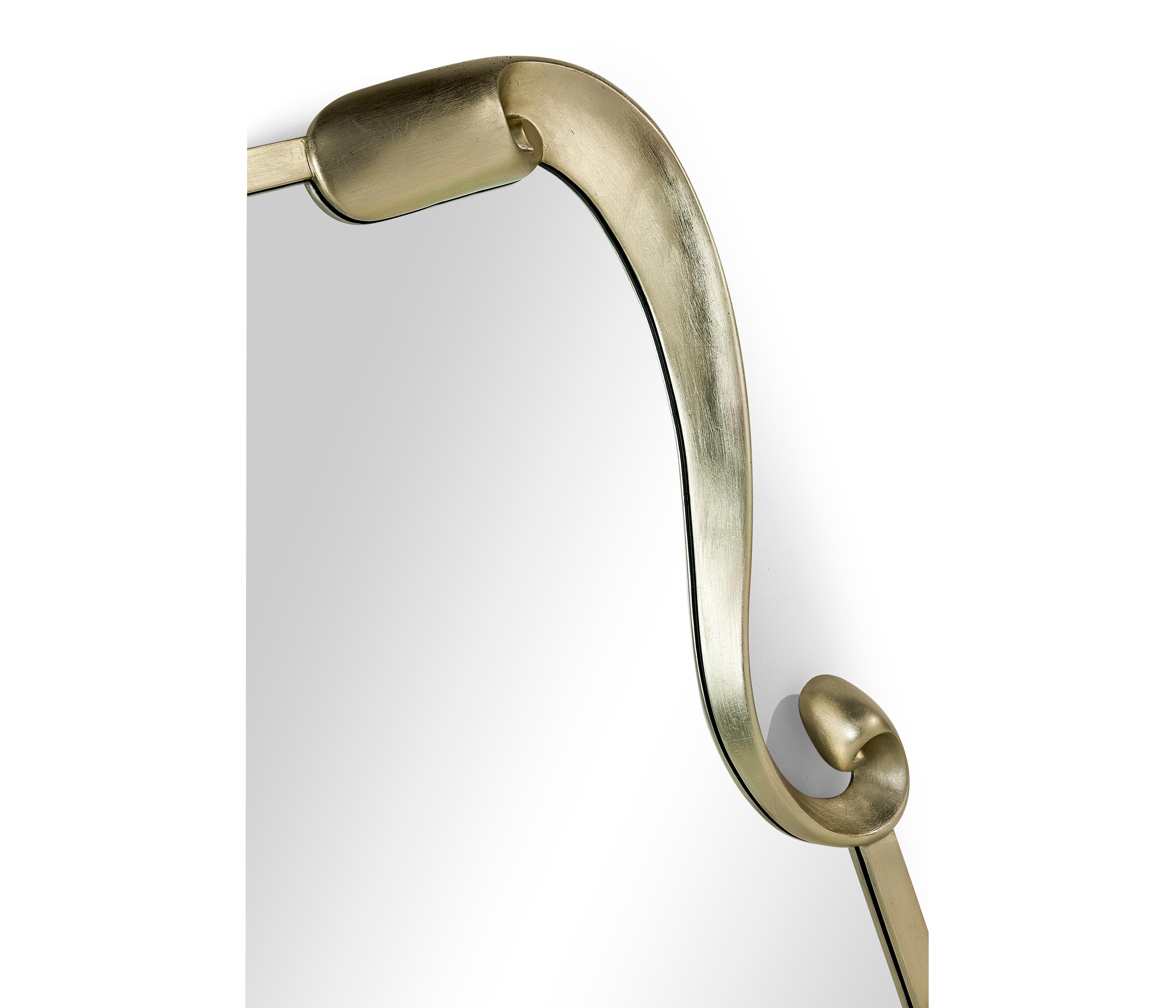 Jonathan Charles Barcelona Champagne Gilded Wall Mirror Rectangular