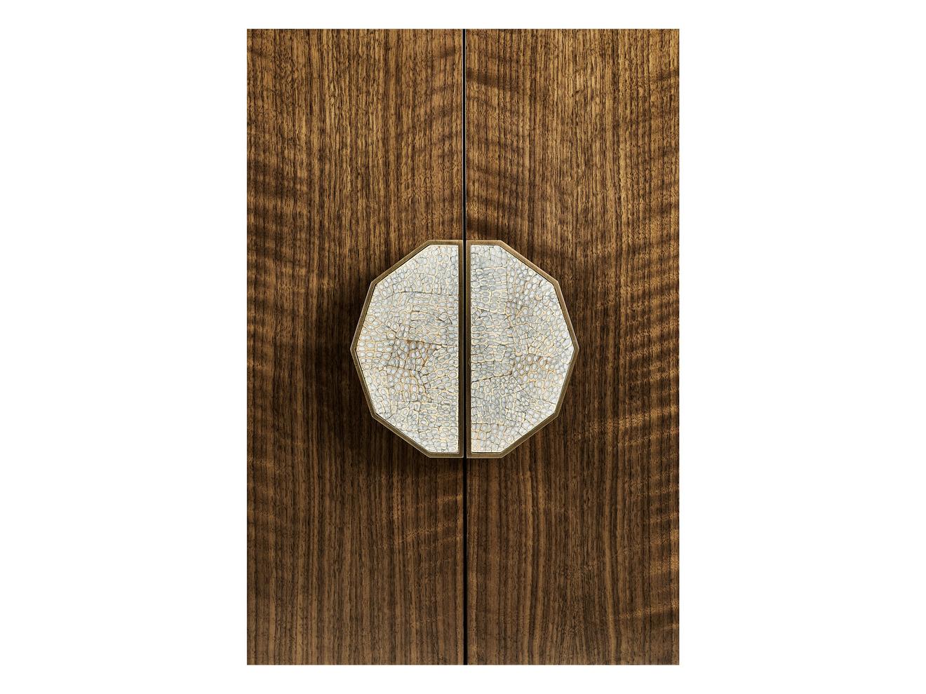 Jonathan Charles Toulouse Walnut Brown Wood Accent Chest