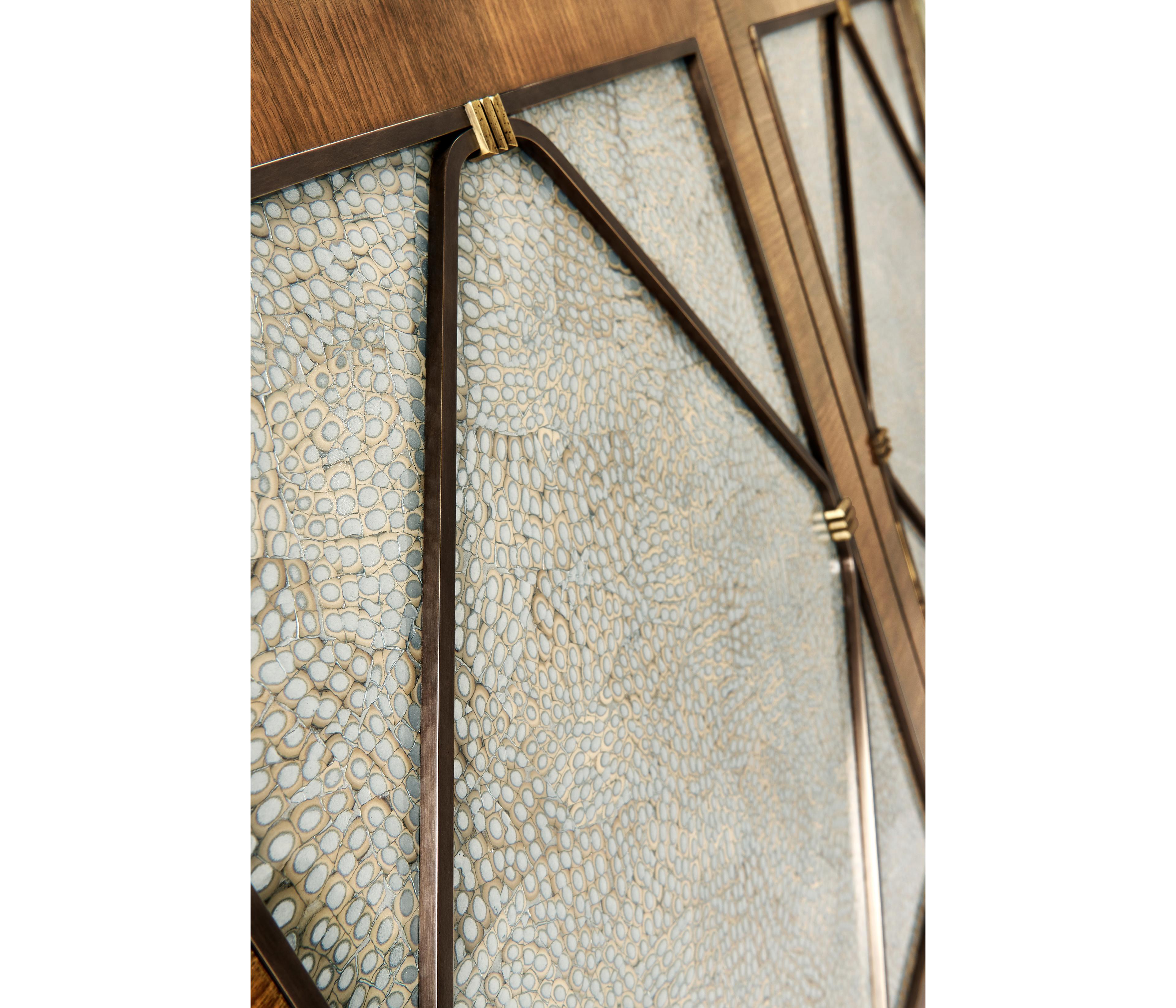 Jonathan Charles Toulouse Walnut Wood Media Console