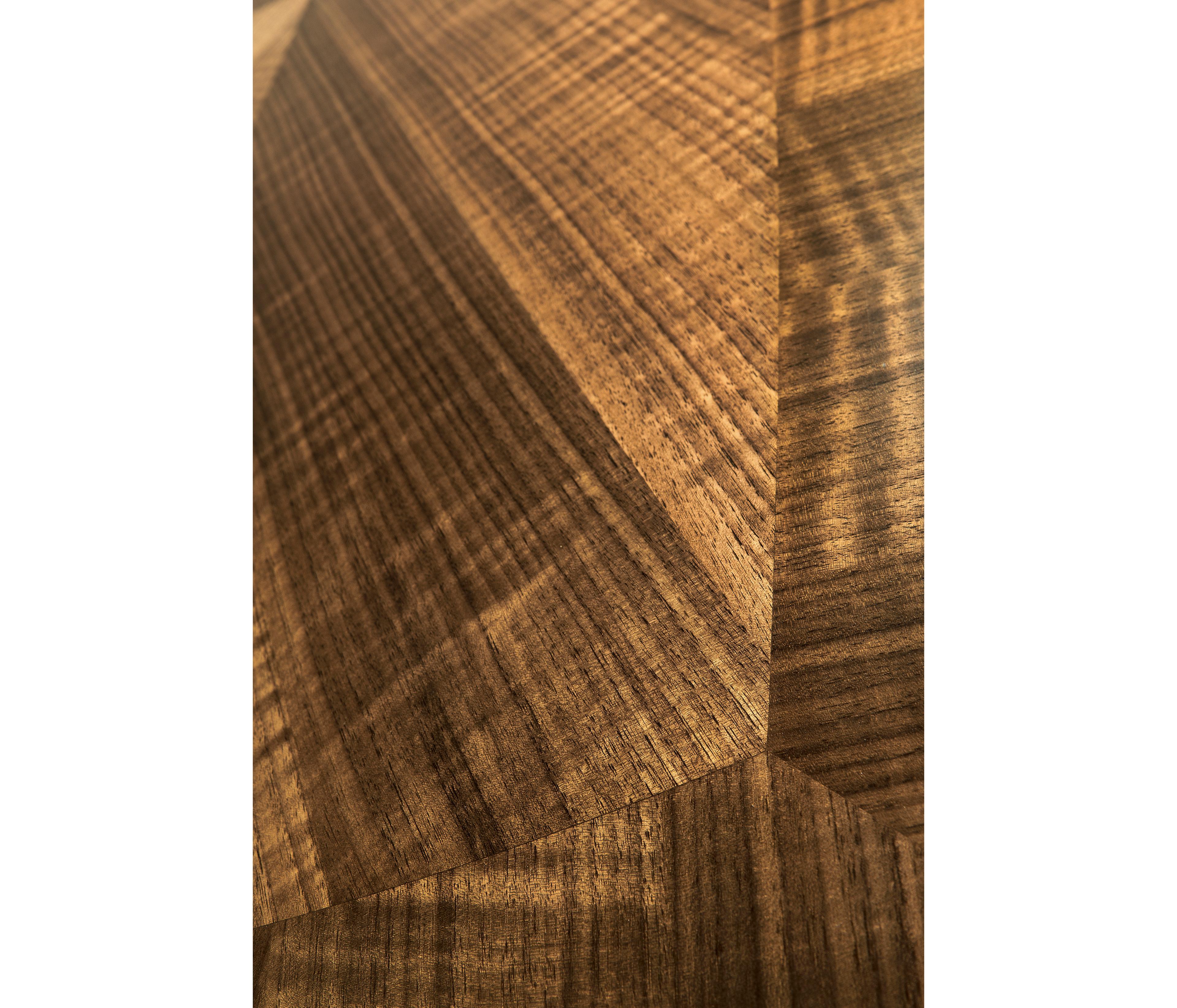 Jonathan Charles Toulouse Walnut Brown Wood Writing Desk