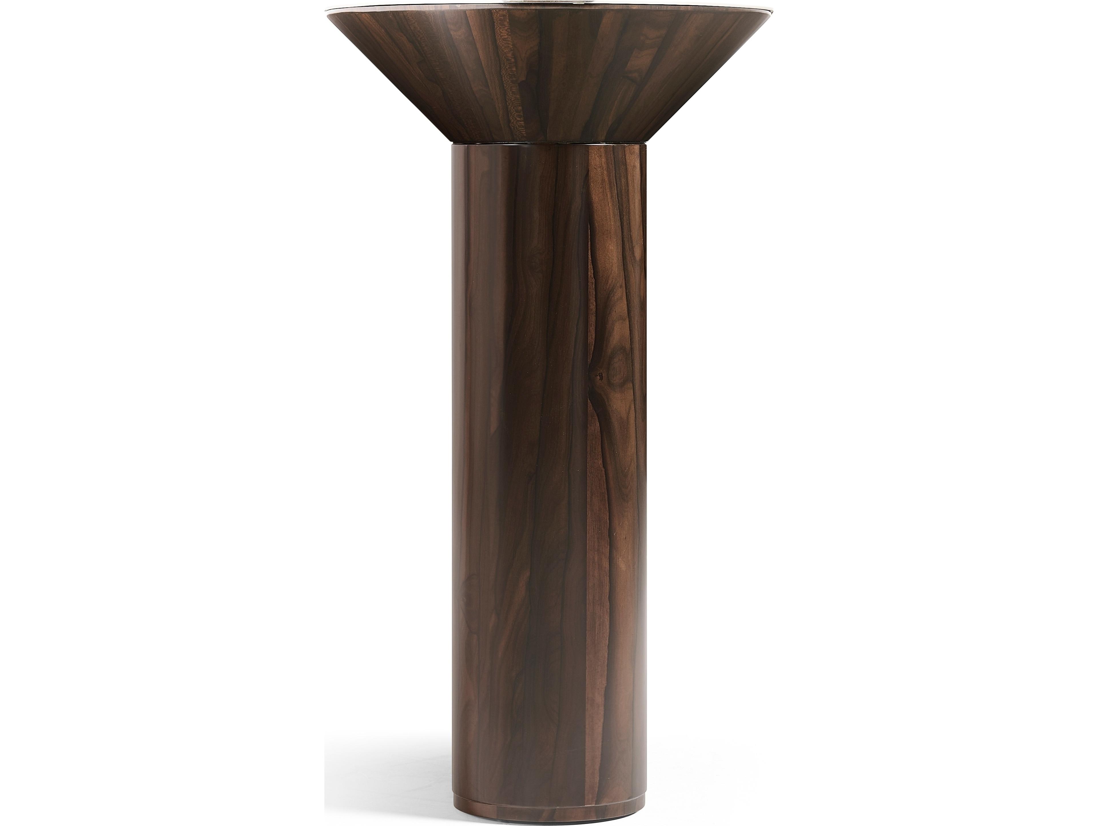 Jonathan Charles Jc Modern Oval Wood Natural Straw Console Table