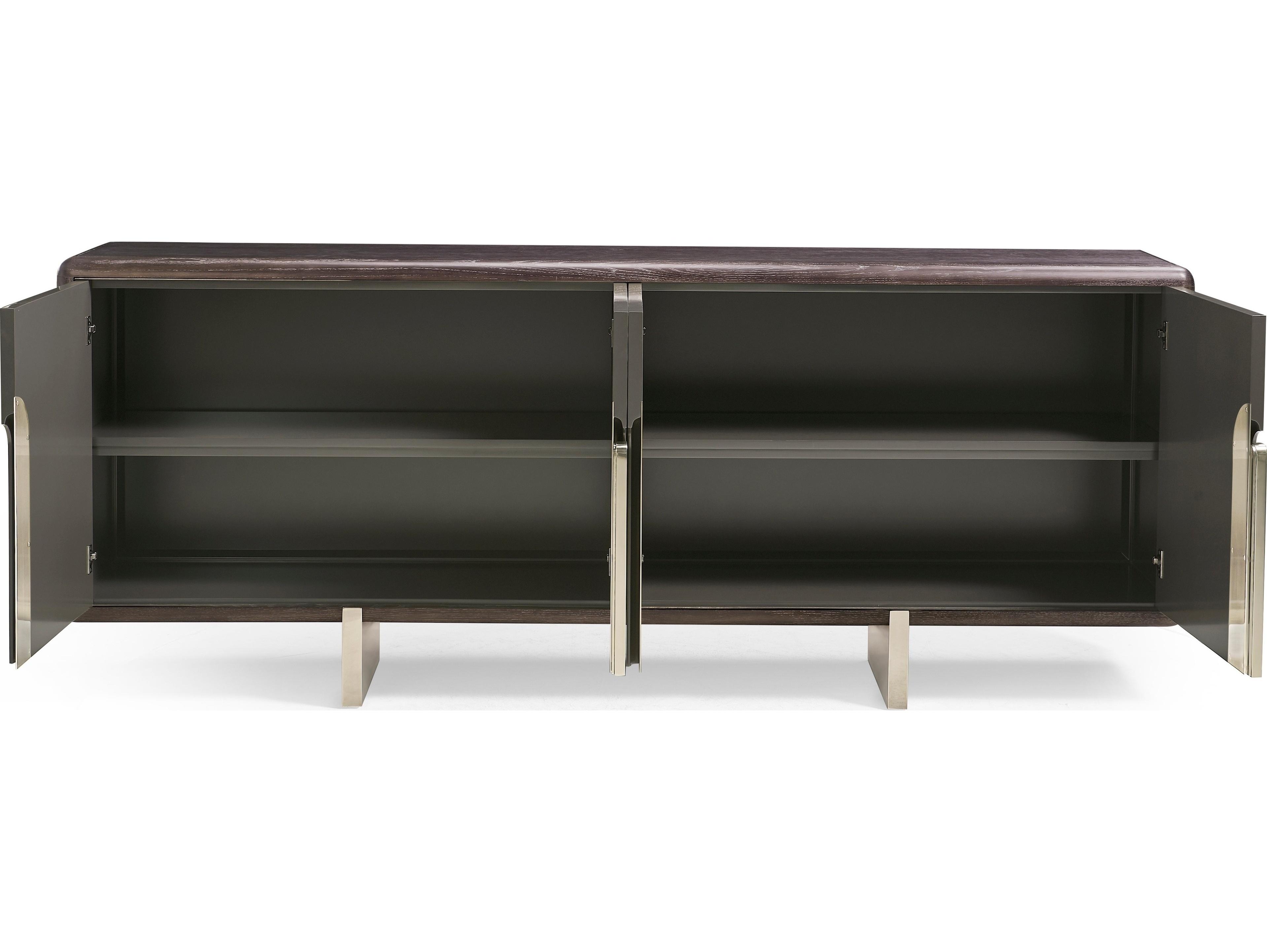 Jonathan Charles Jc Modern 90" Natural Straw Sideboard