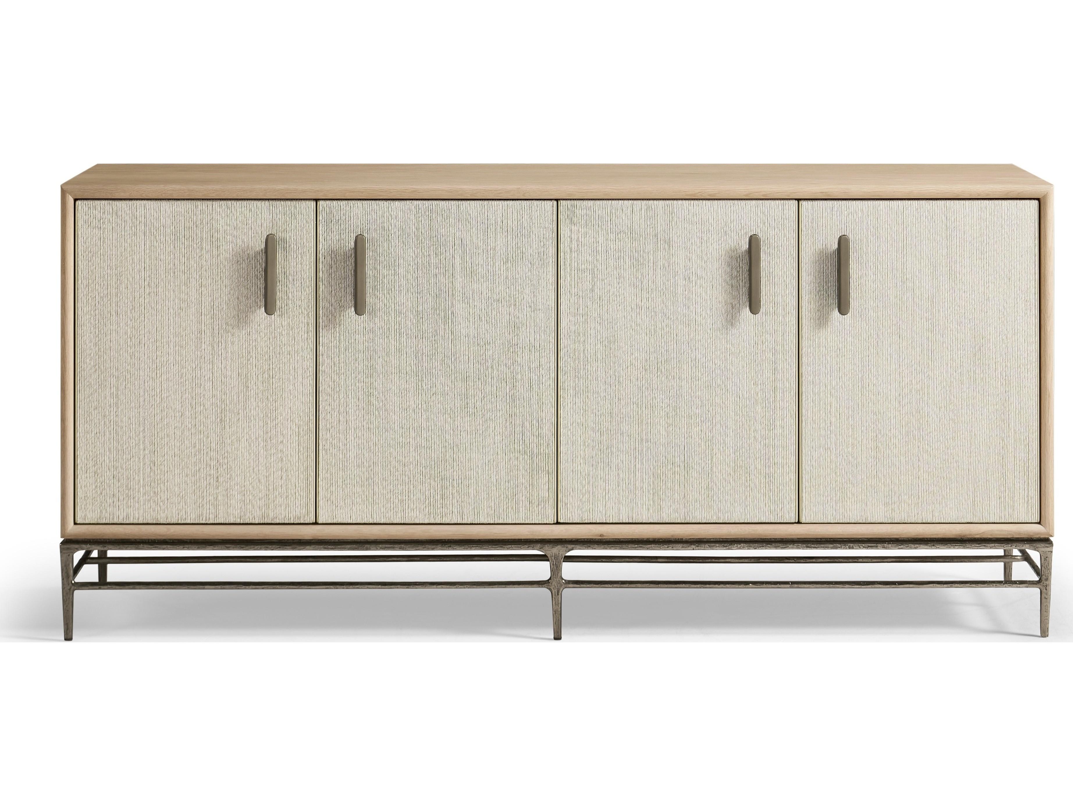 Jonathan Charles Water 72" Whitewash Cord Media Console