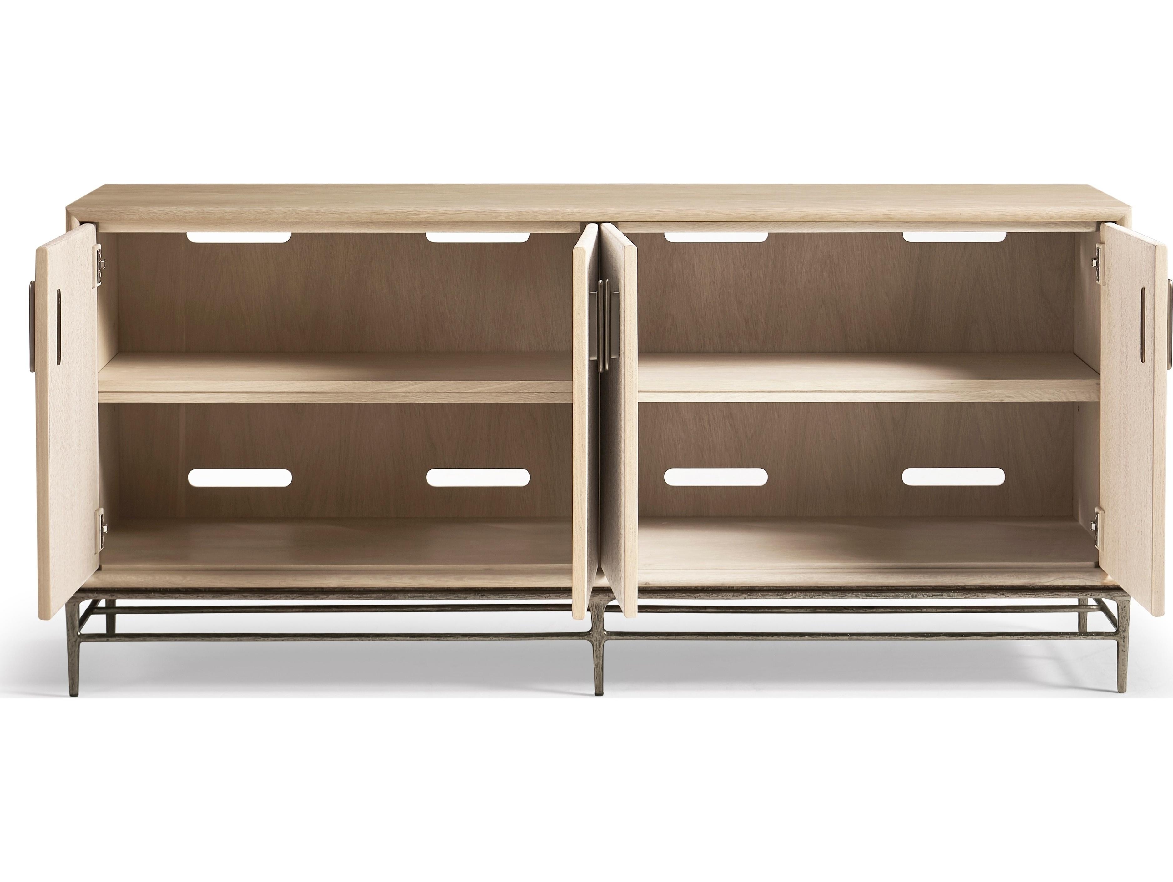 Jonathan Charles Water 72" Whitewash Cord Media Console