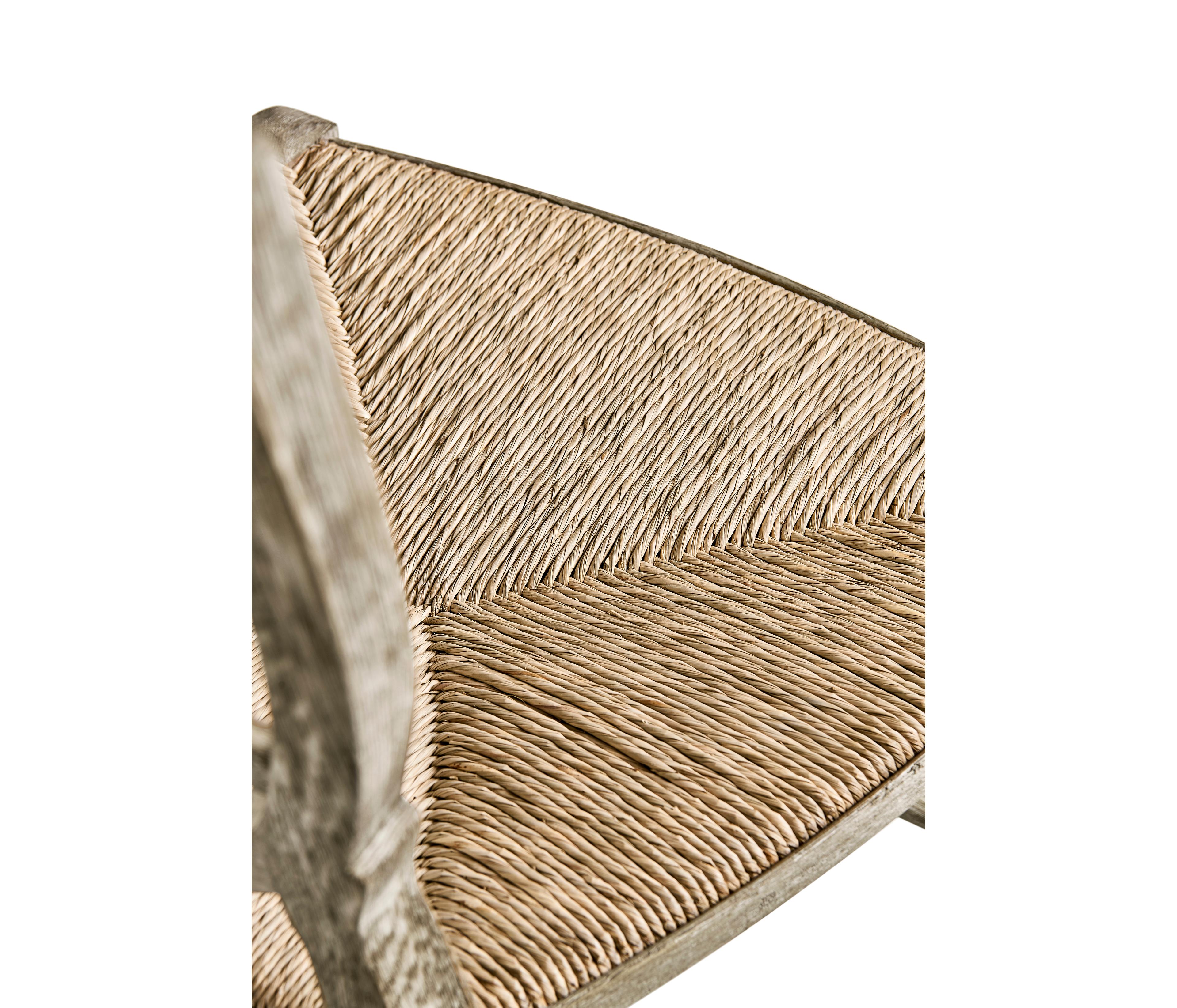 Jonathan Charles William Yeoward Oak Wood Gray Side Dining Chair