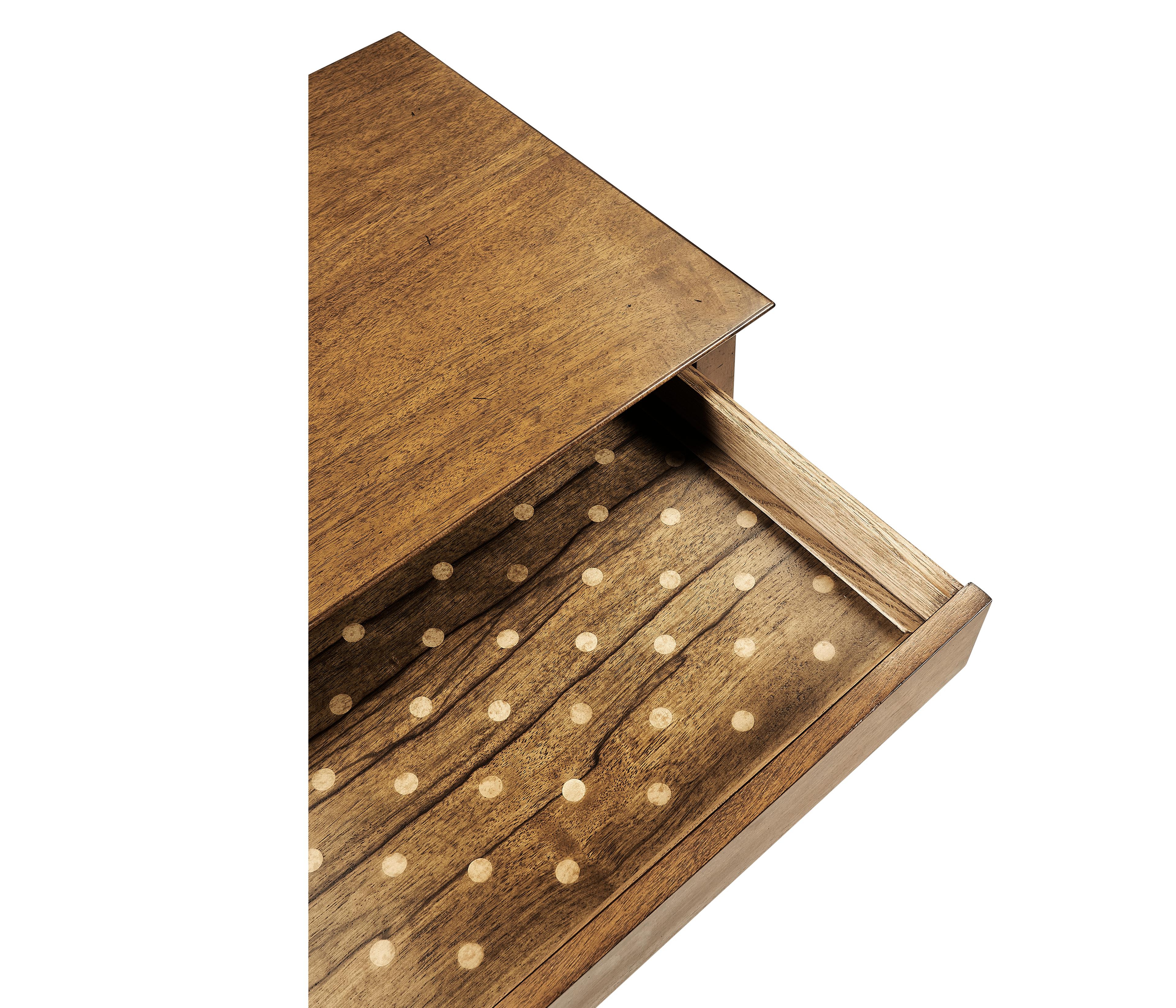 Jonathan Charles William Yeoward Rectangular Grey Fruitwood End Table