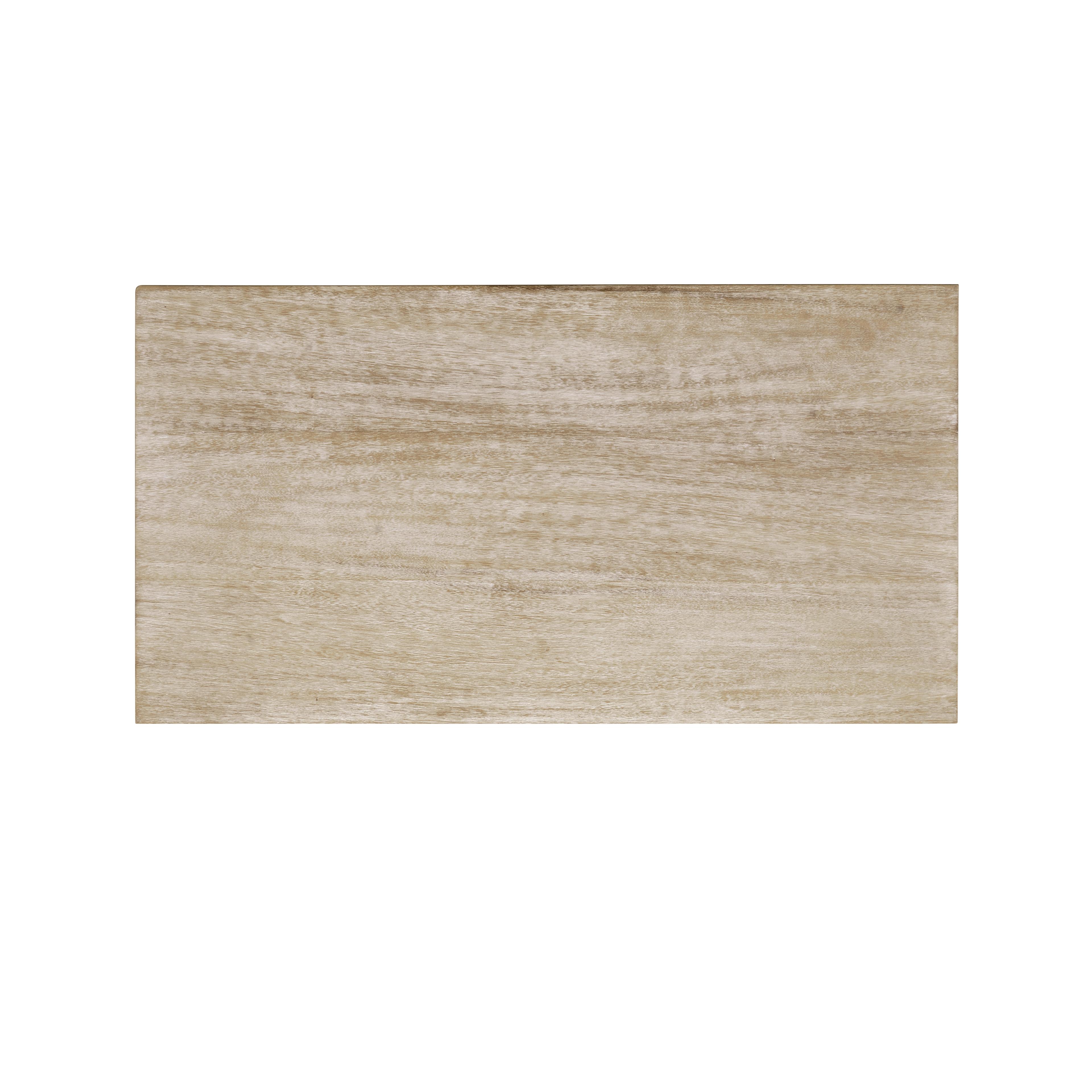 Jonathan Charles William Yeoward Rectangular Wood Washed Acacia End Table