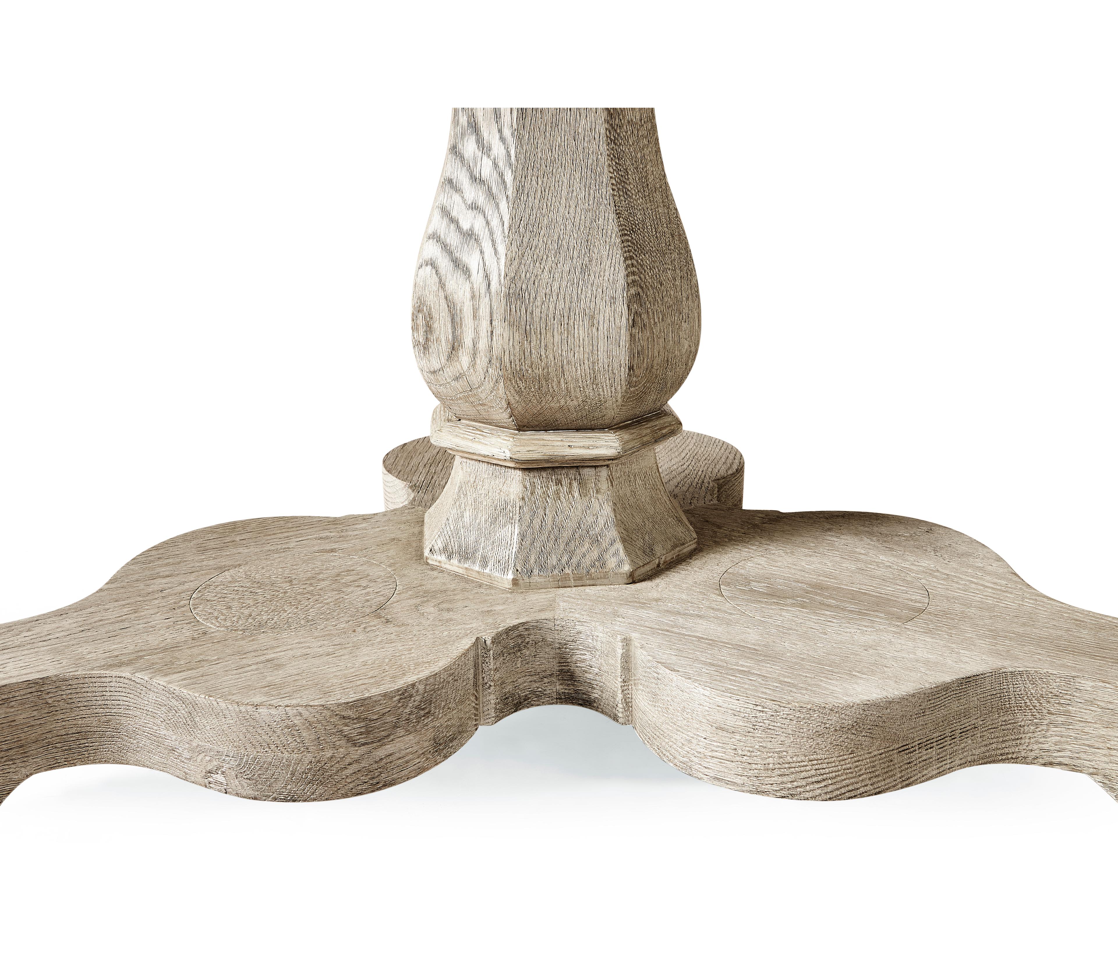 Jonathan Charles William Yeoward Rectangular Wood Greyed Oak Dining Table