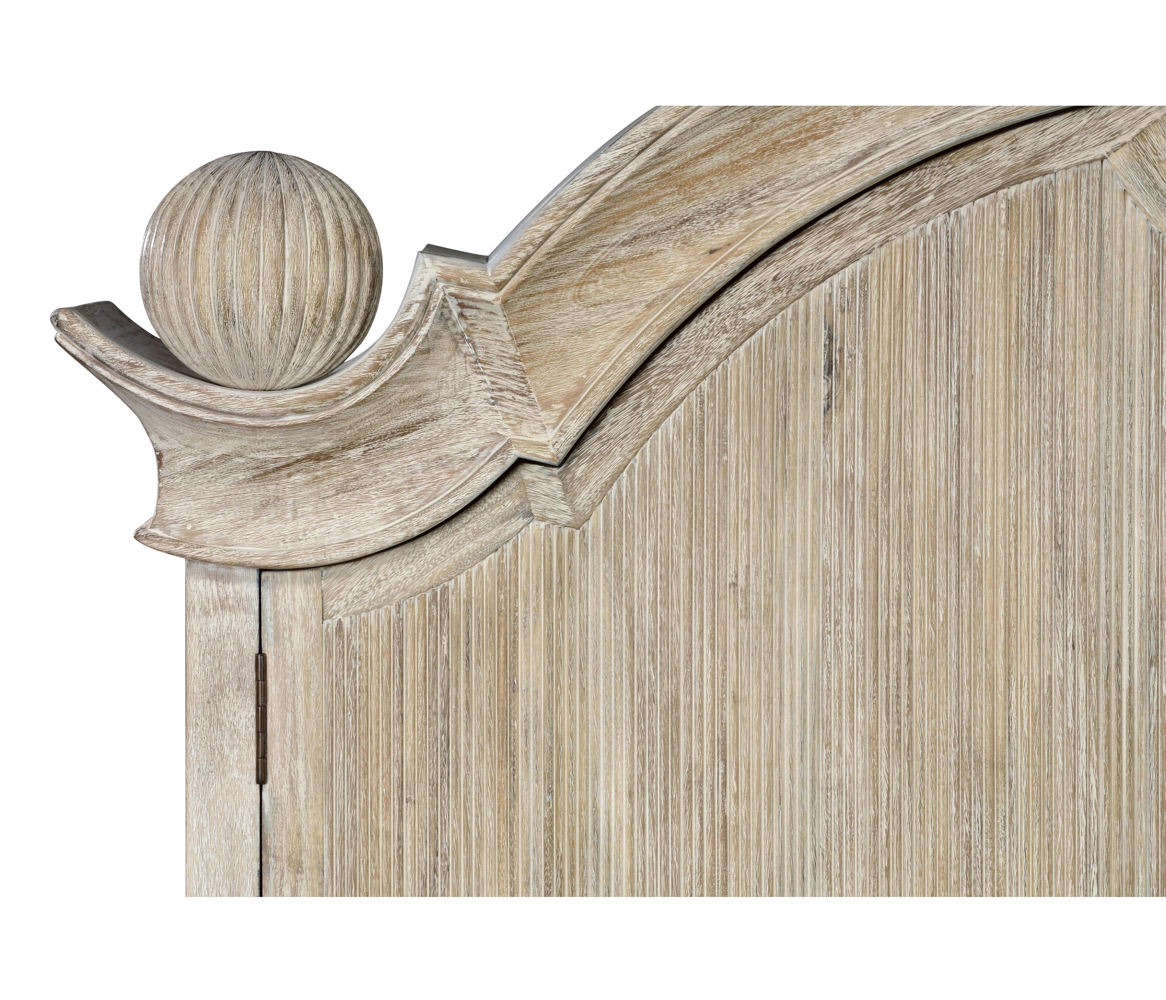 Jonathan Charles William Yeoward Washed Acacia White Wood Accent Chest