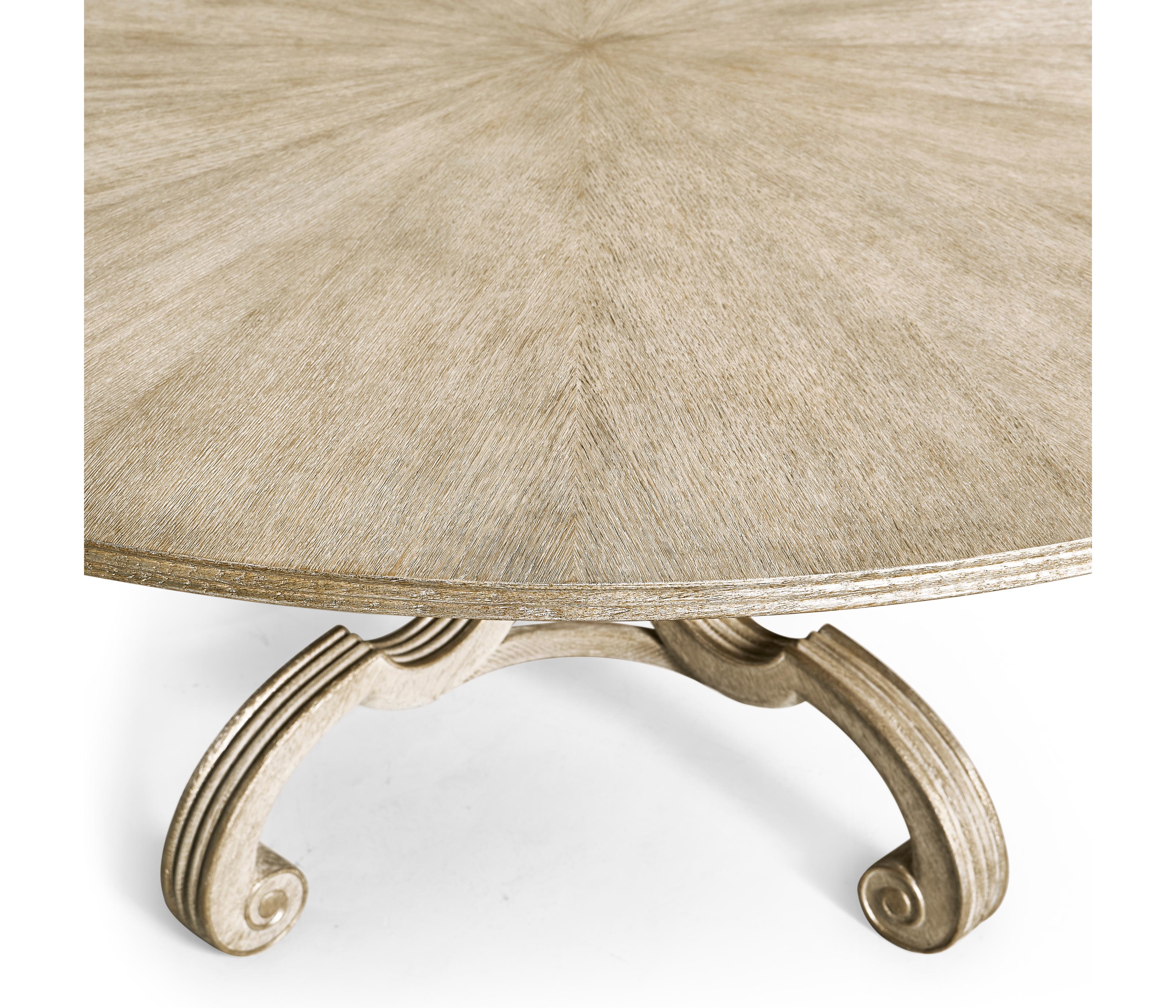 Jonathan Charles William Yeoward Rectangular Wood Venetian White Oak Dining Table