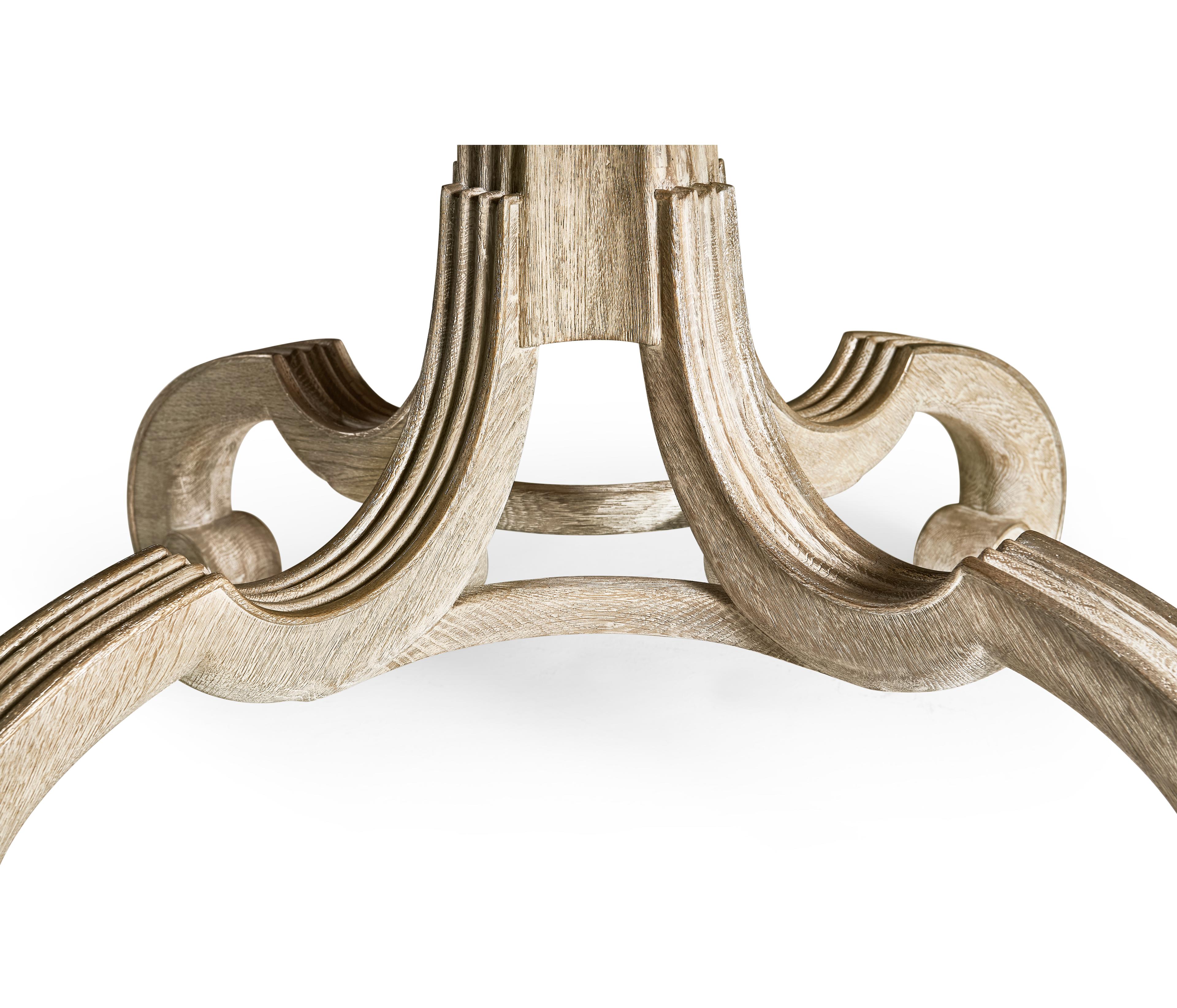 Jonathan Charles William Yeoward Rectangular Wood Venetian White Oak Dining Table