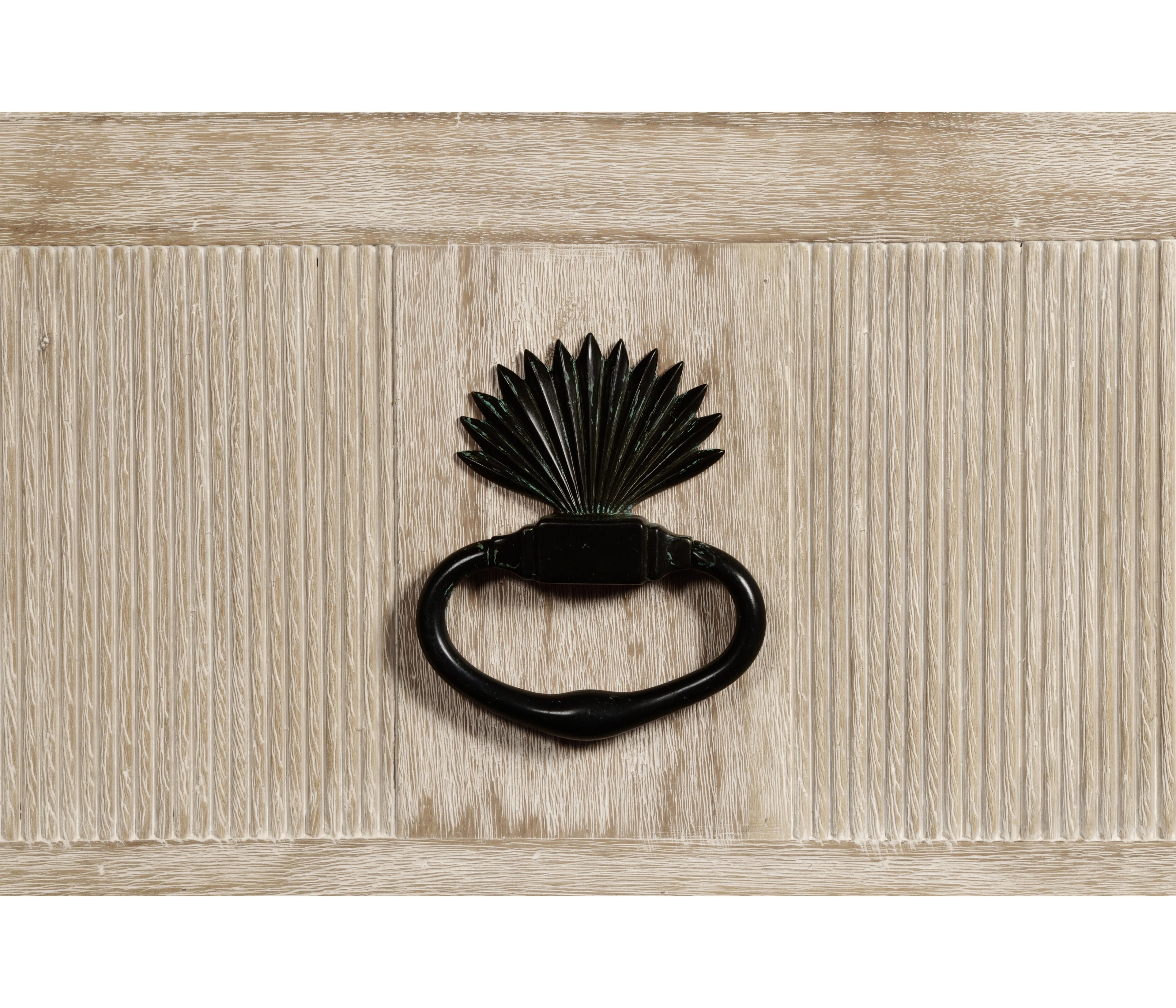 Jonathan Charles William Yeoward 3-Drawers Brown Acacia Wood Dresser