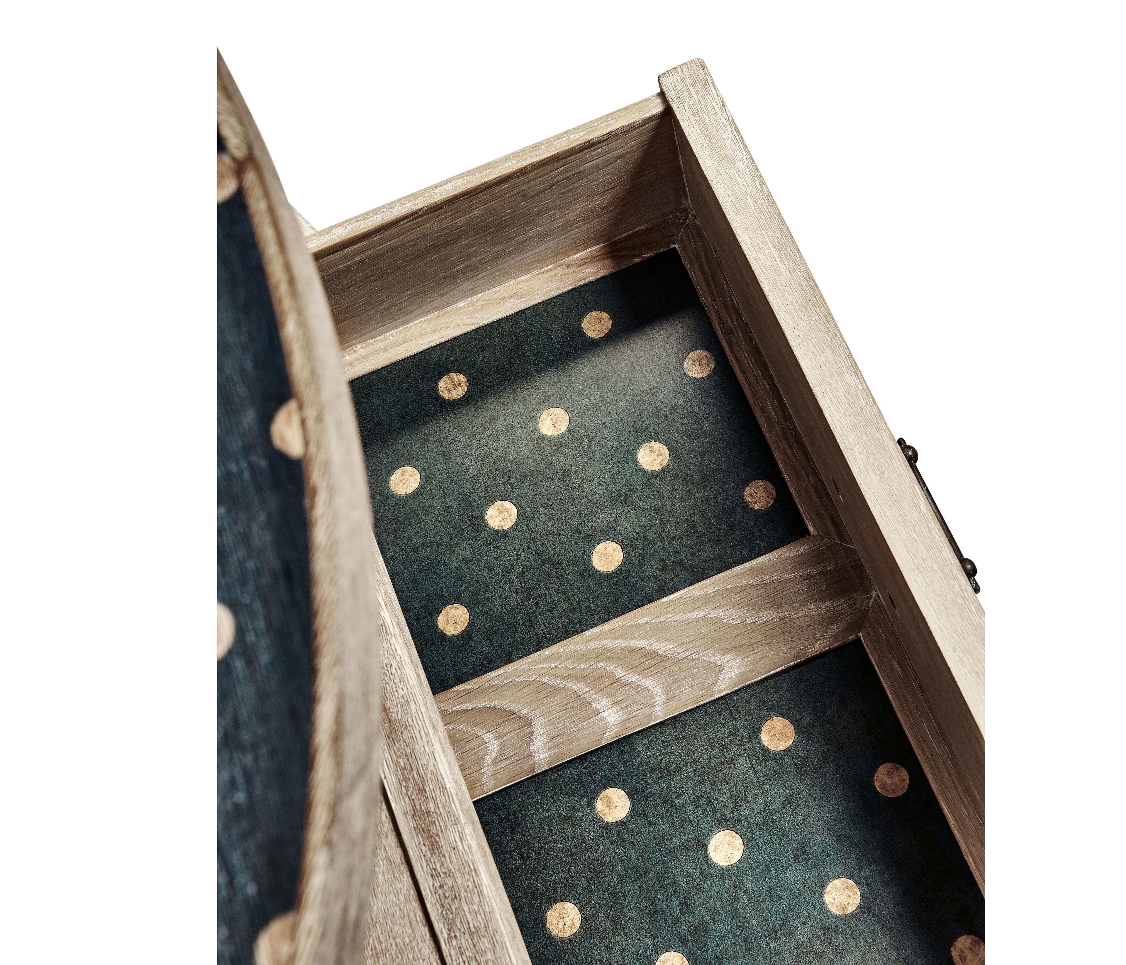 Jonathan Charles William Yeoward Collected Oval Wood Washed Acacia End Table