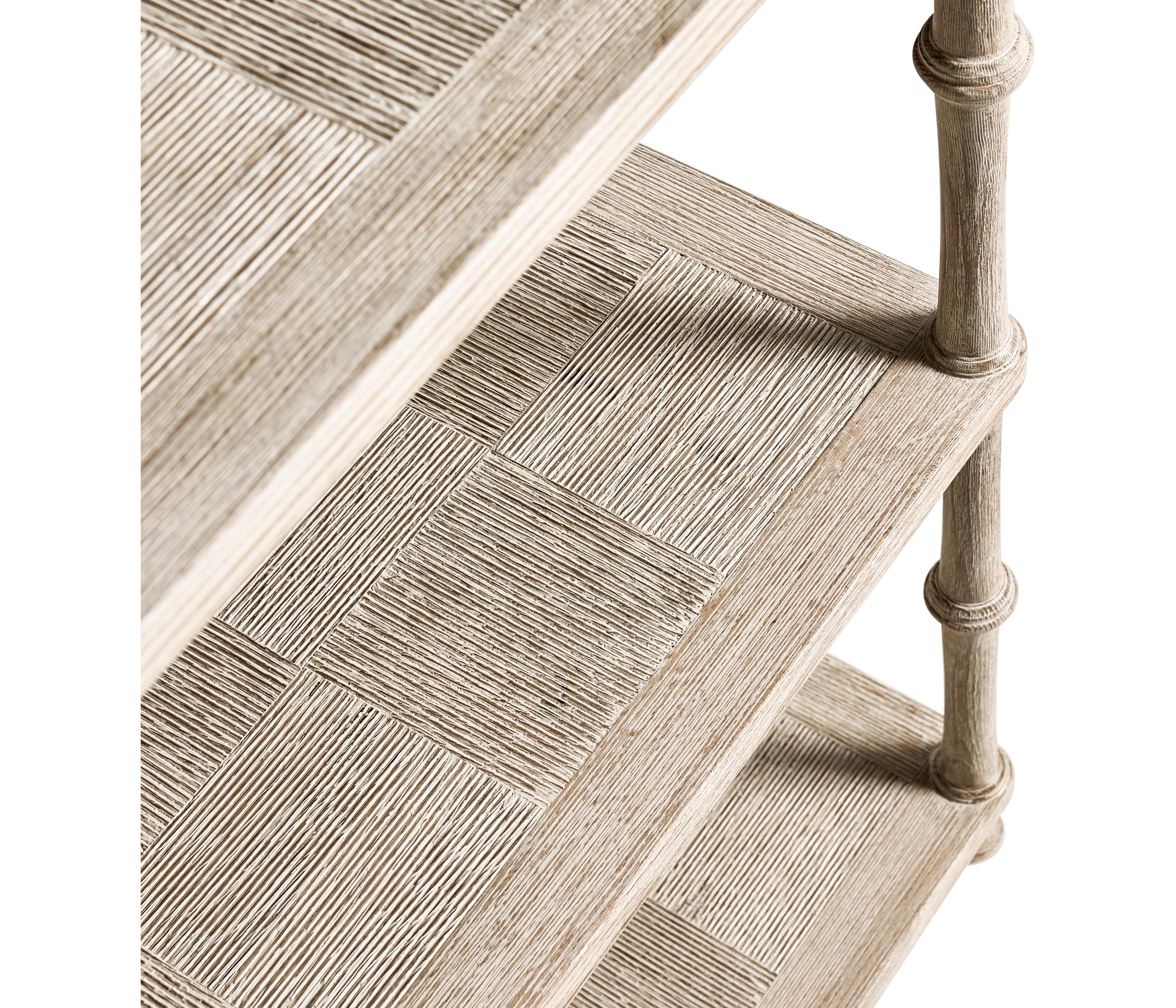 Jonathan Charles William Yeoward Collected Rectangular Wood Washed Acacia Console Table