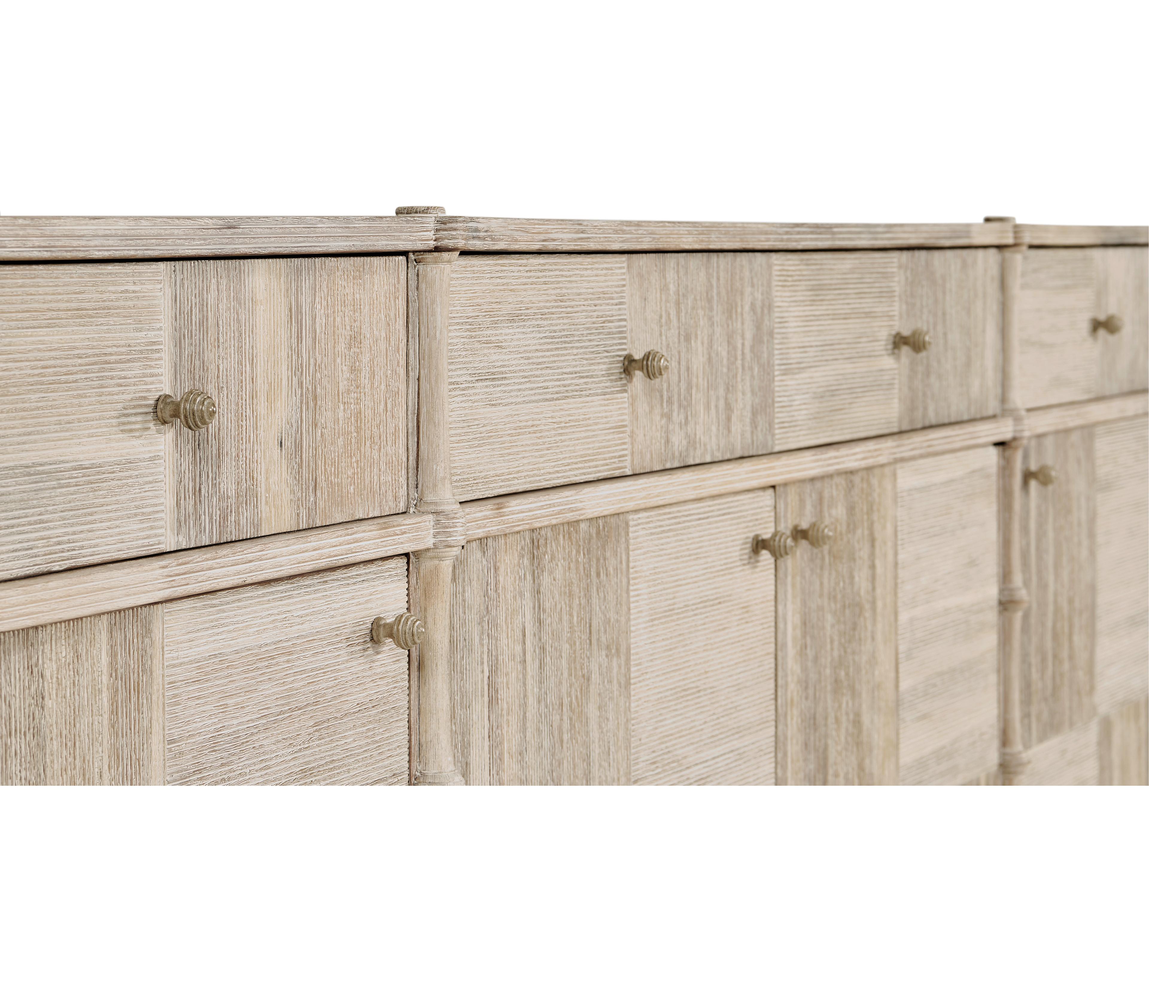 Jonathan Charles William Yeoward Rectangular Wood Washed Acacia Console Table