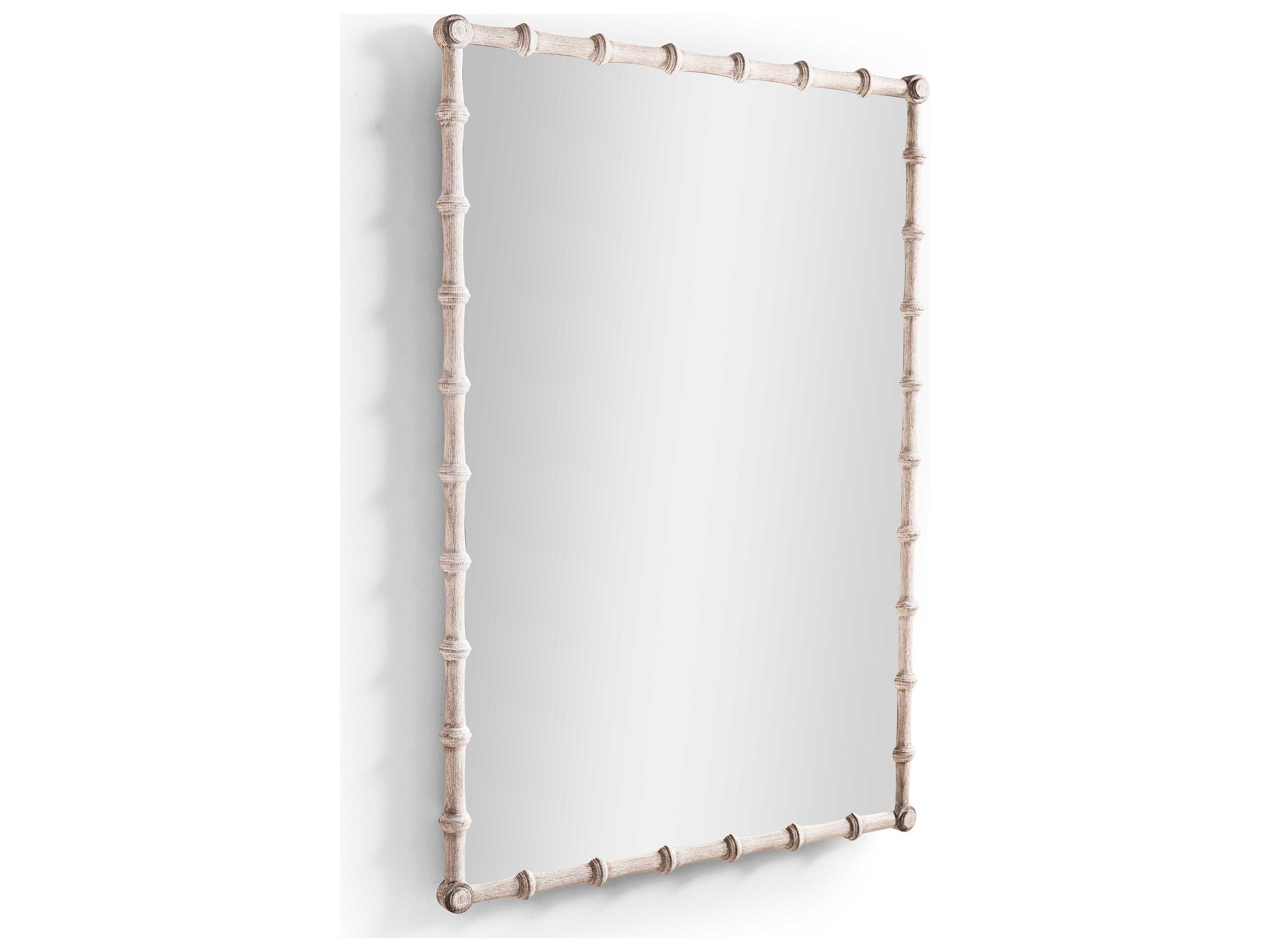 Jonathan Charles William Yeoward Bywater Washed Acacia Wall Mirror Rectangular