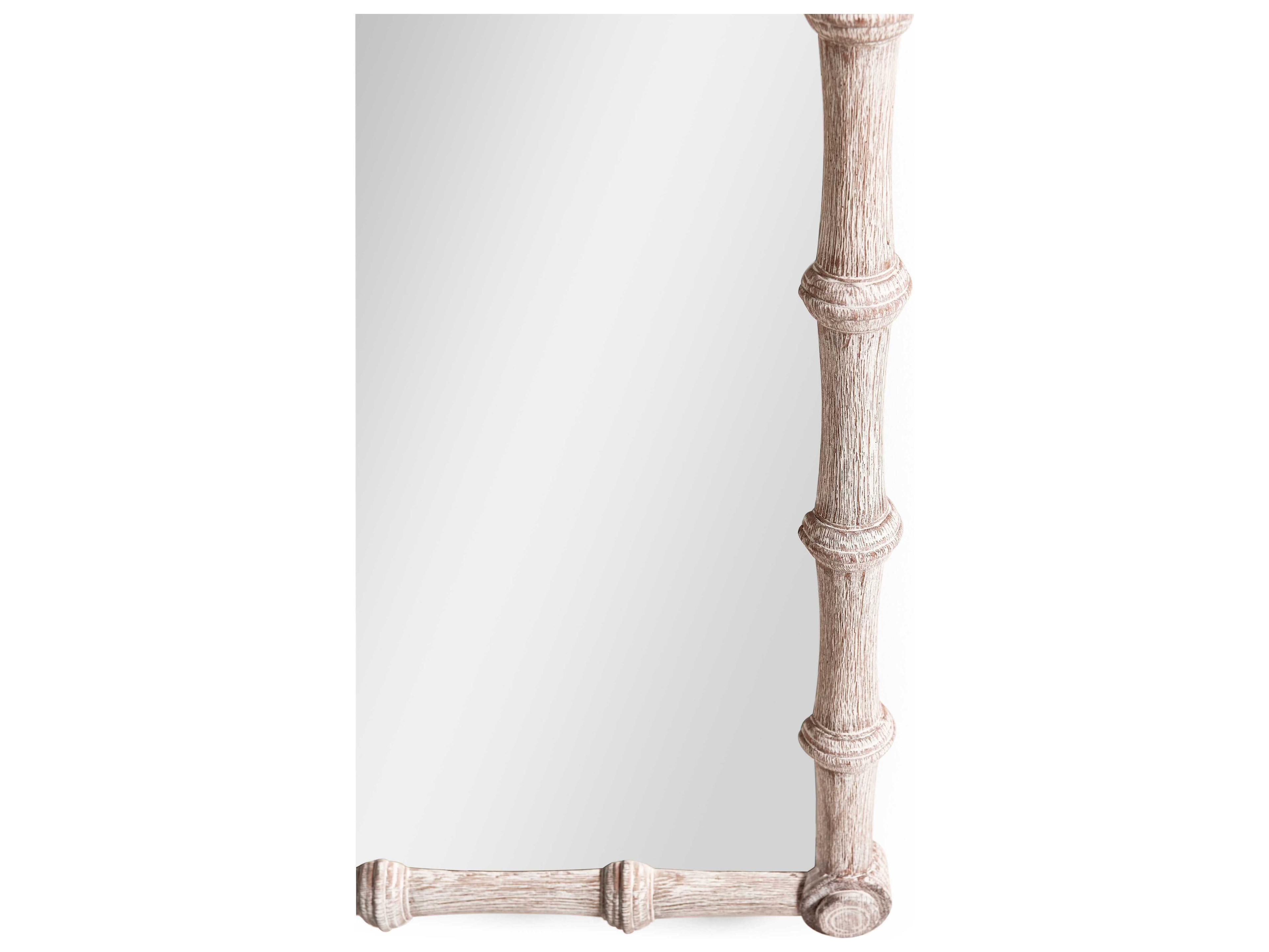 Jonathan Charles William Yeoward Bywater Washed Acacia Wall Mirror Rectangular