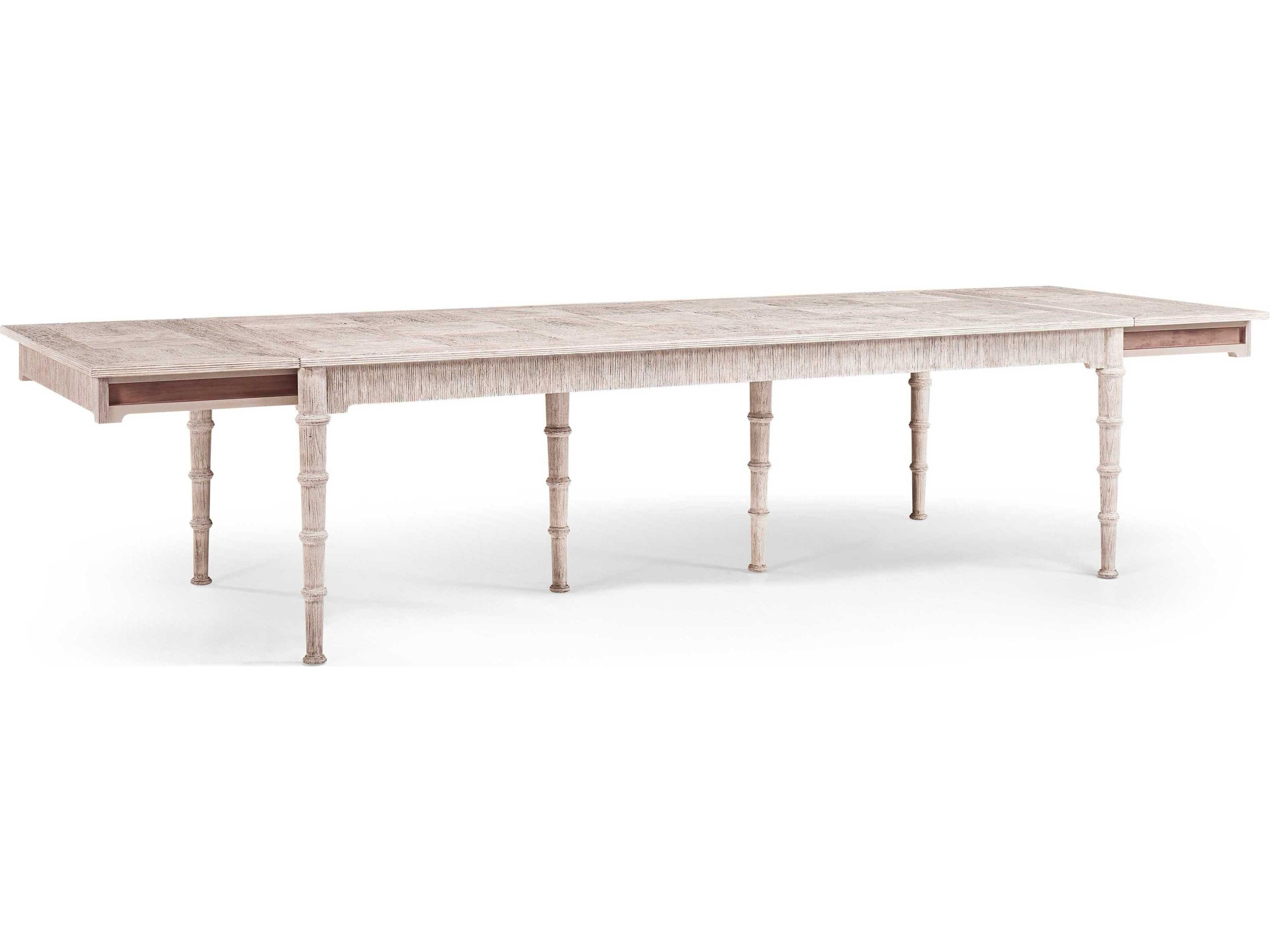 Jonathan Charles William Yeoward Rectangular Wood Washed Acacia Dining Table