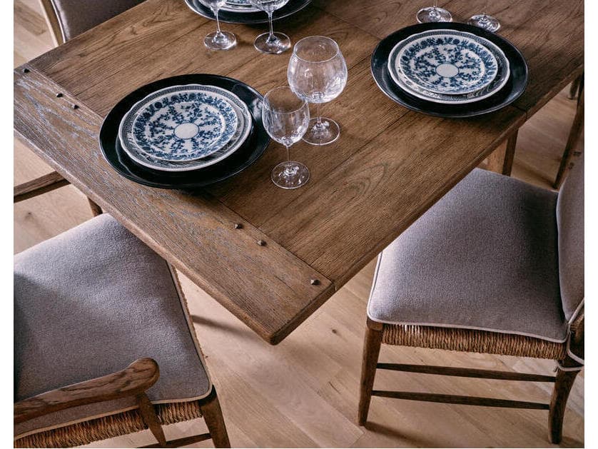Jonathan Charles Timeless Oak Wood Dining Room Set