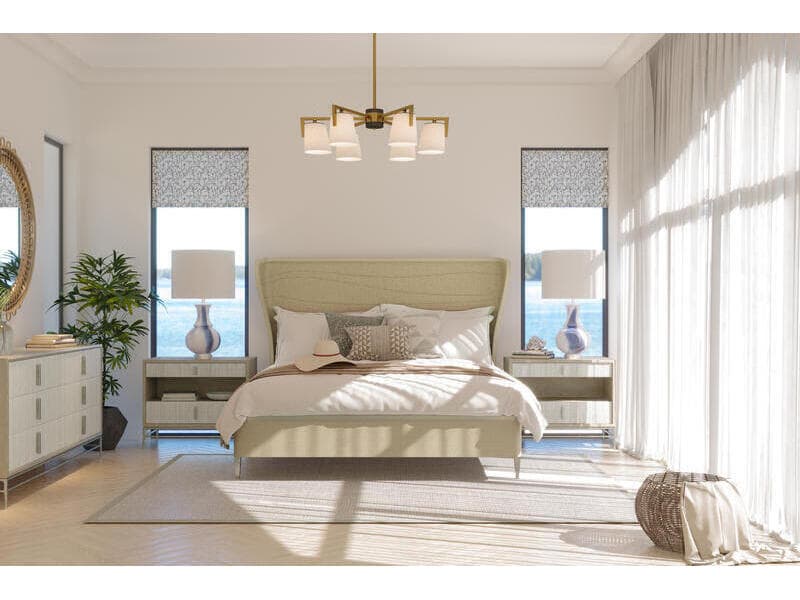 Jonathan Charles Water Bedroom Set