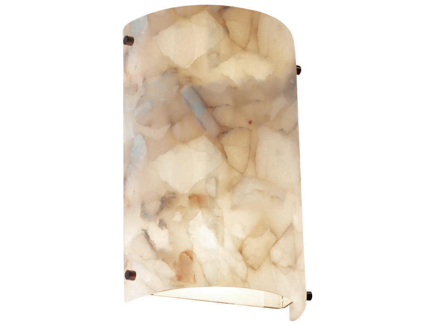 Justice Design Group Alabaster Rocks Outdoor Wall Light