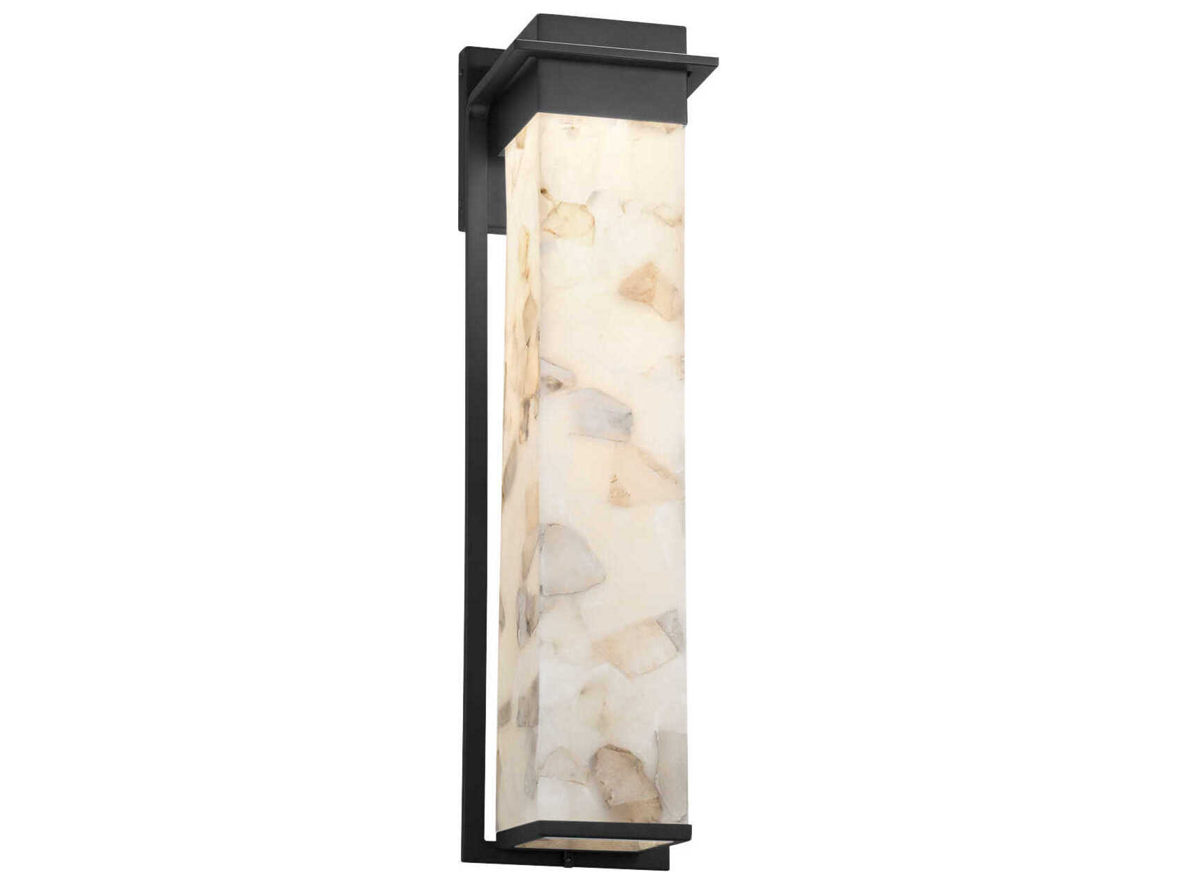 Justice Design Group Alabaster Rocks Pacific LED Outdoor Wall Light